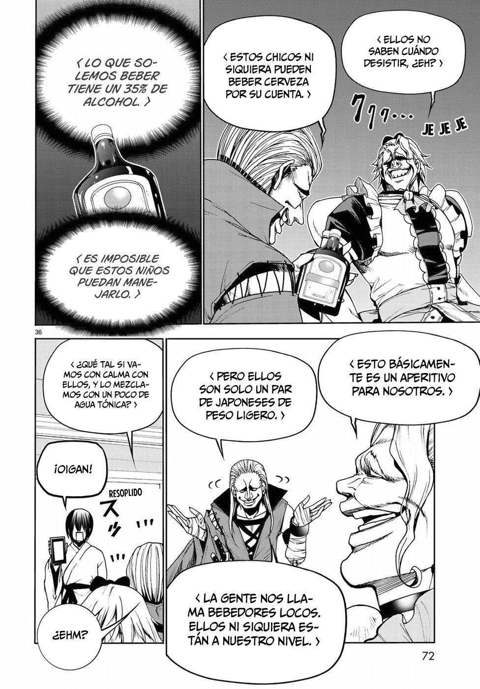Grand Blue capítulo 48 página 37