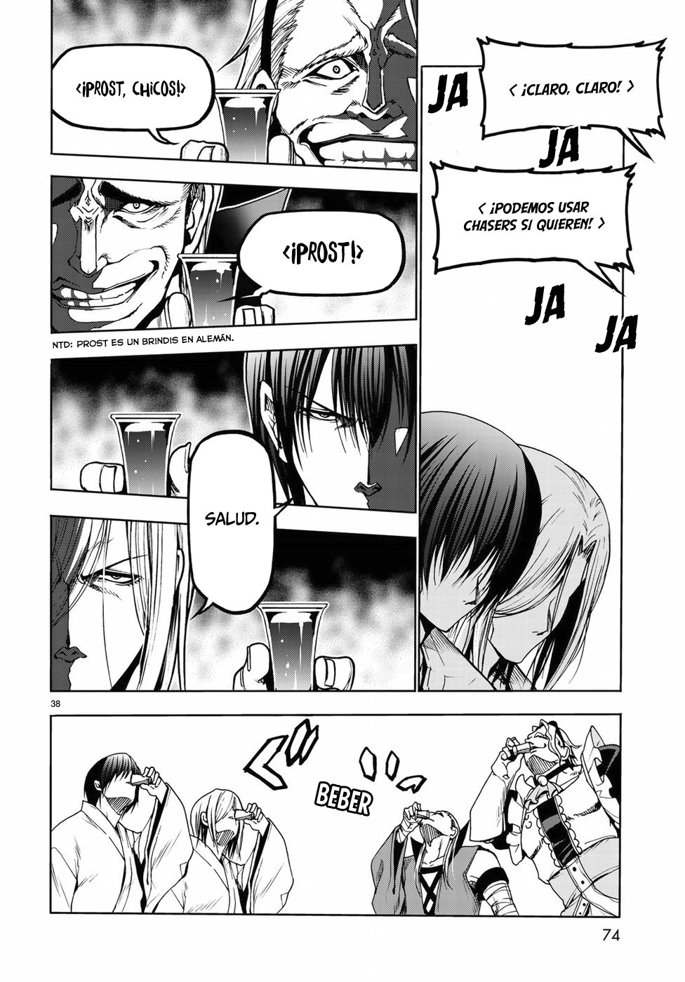 Grand Blue capítulo 48 página 39
