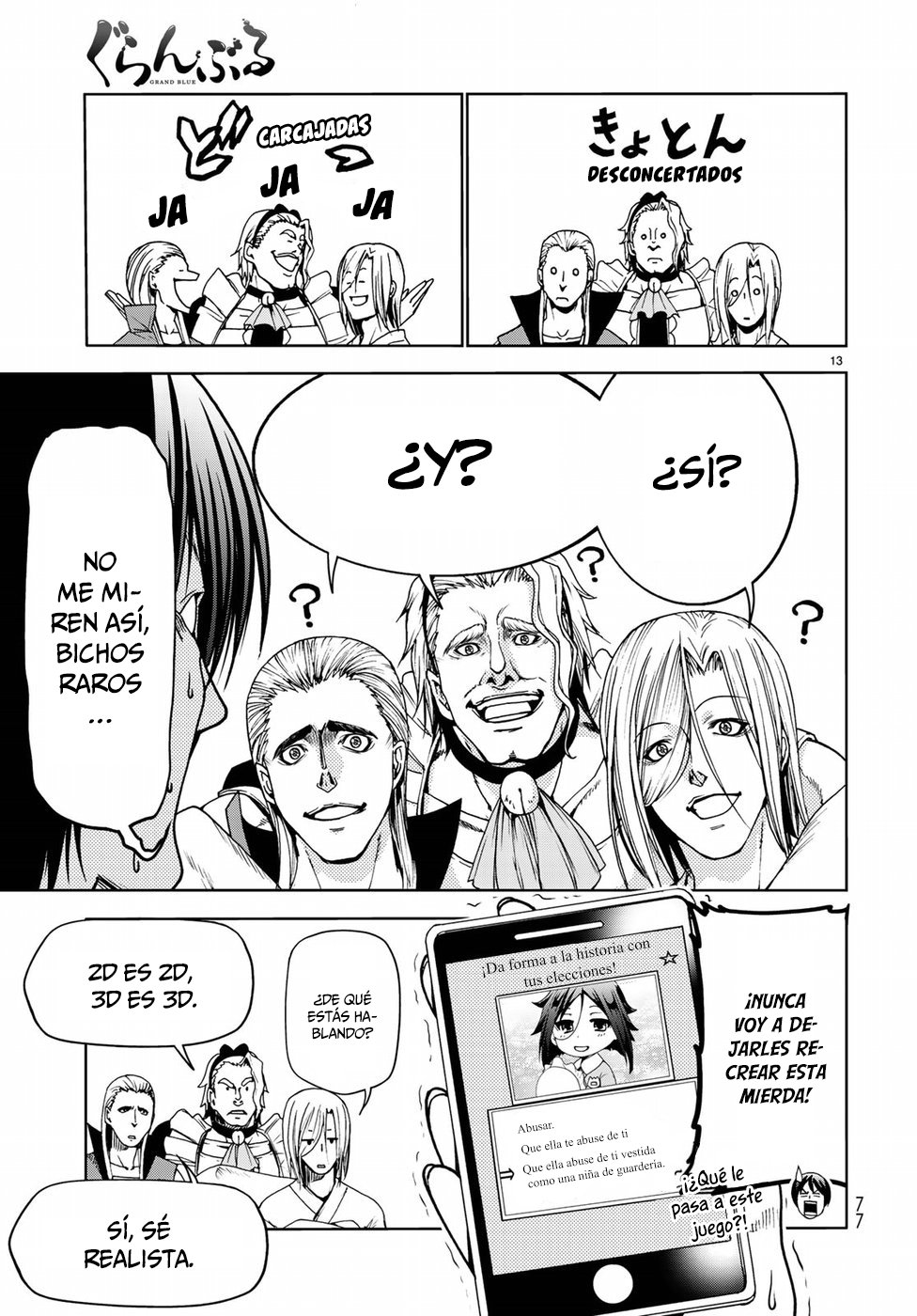 Grand Blue capítulo 49 página 15