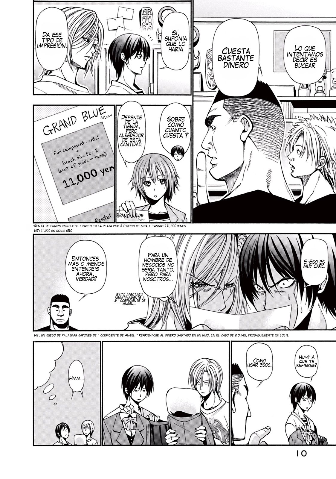 Grand Blue capítulo 5 página 10