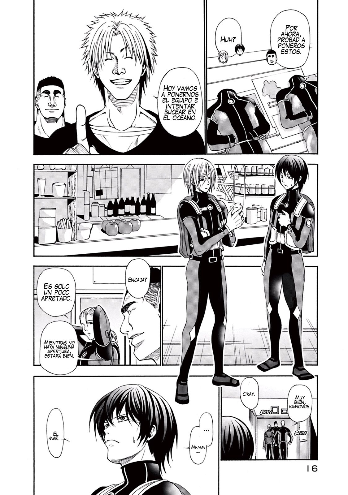 Grand Blue capítulo 5 página 16