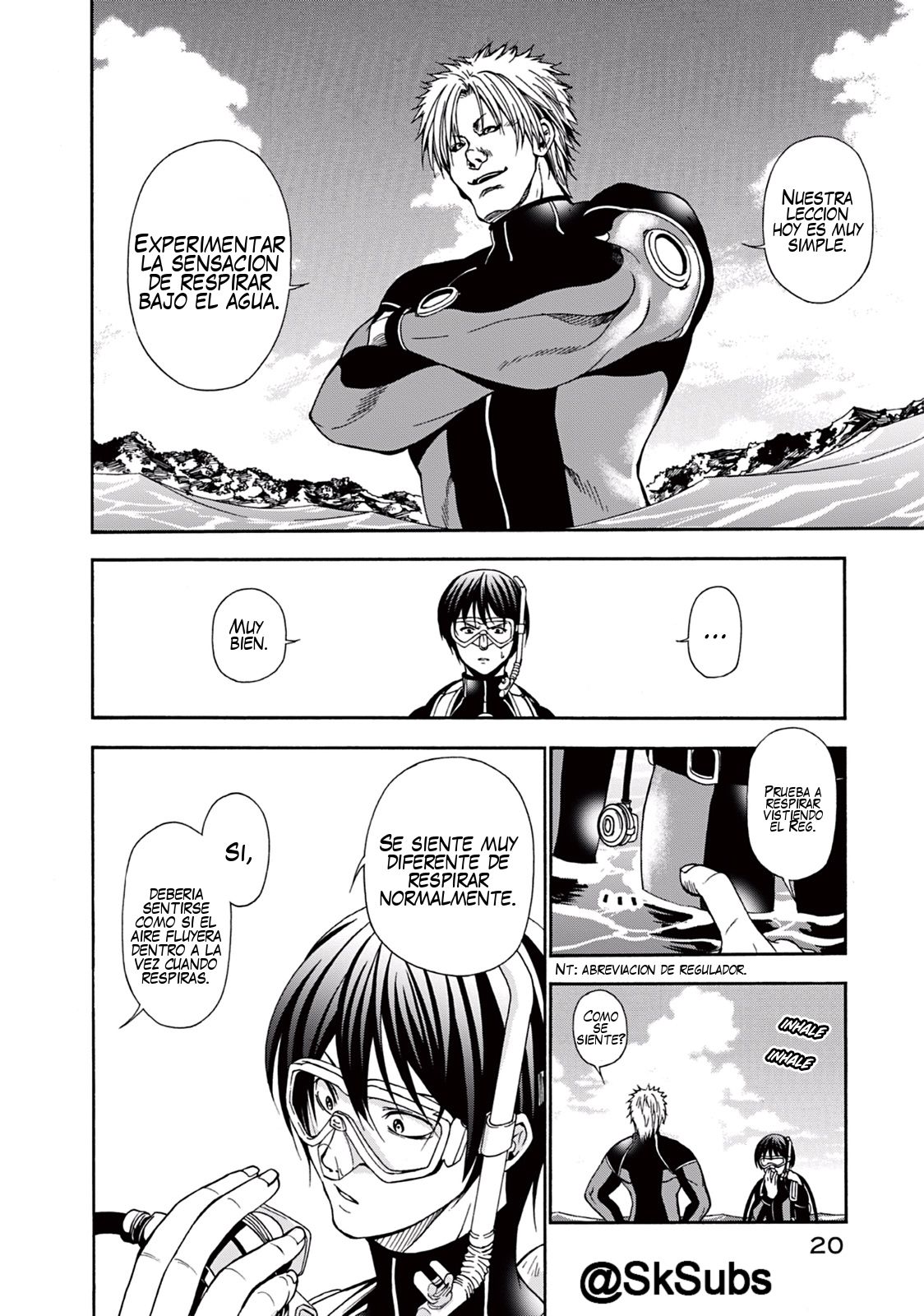 Grand Blue capítulo 5 página 20