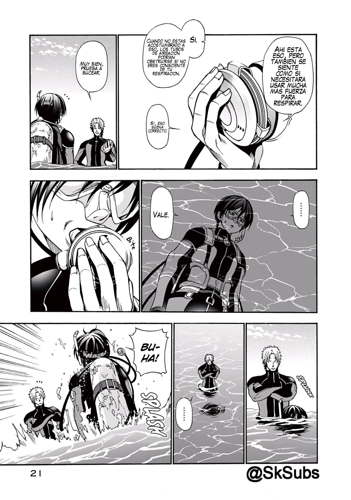 Grand Blue capítulo 5 página 21