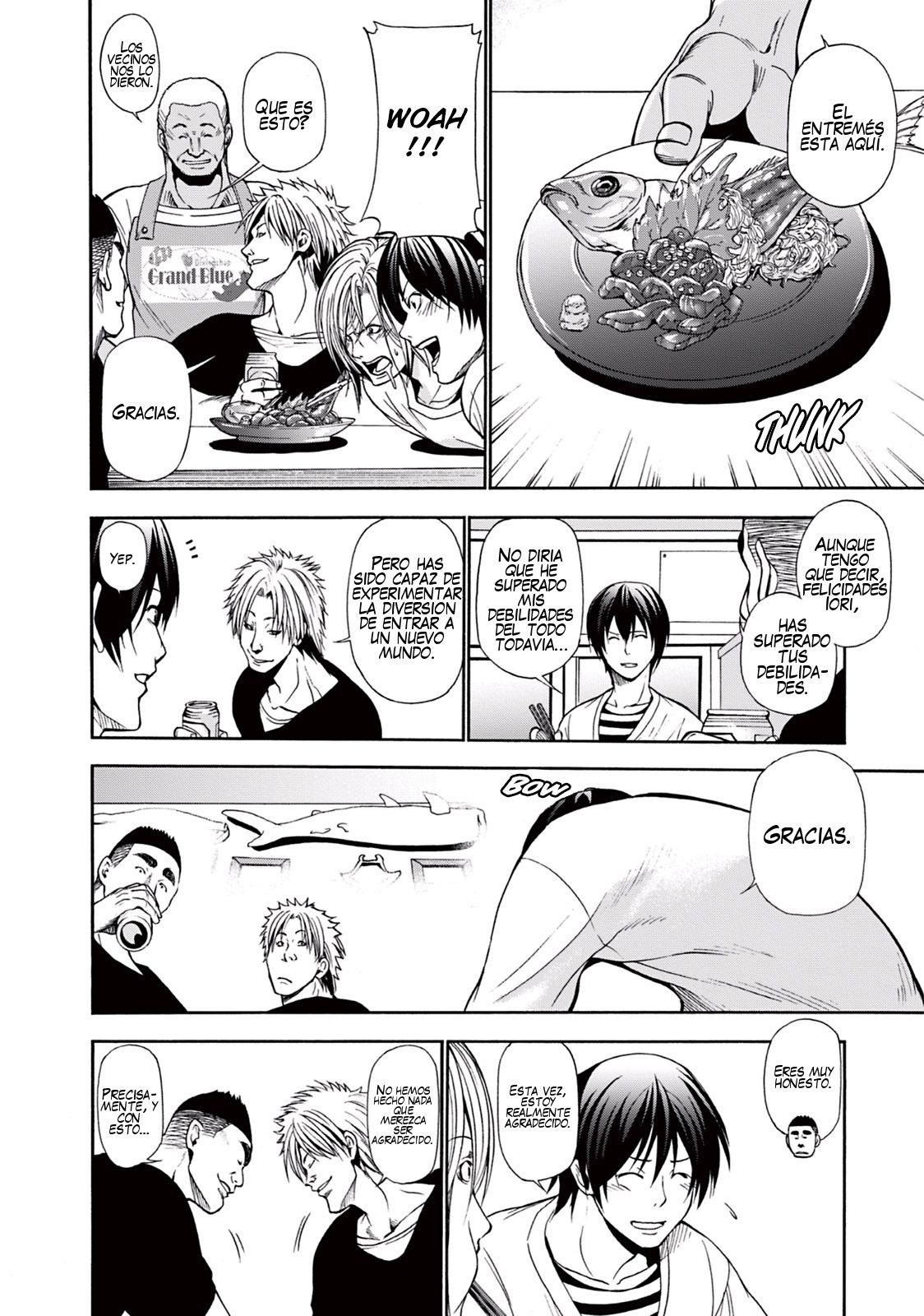 Grand Blue capítulo 5 página 39