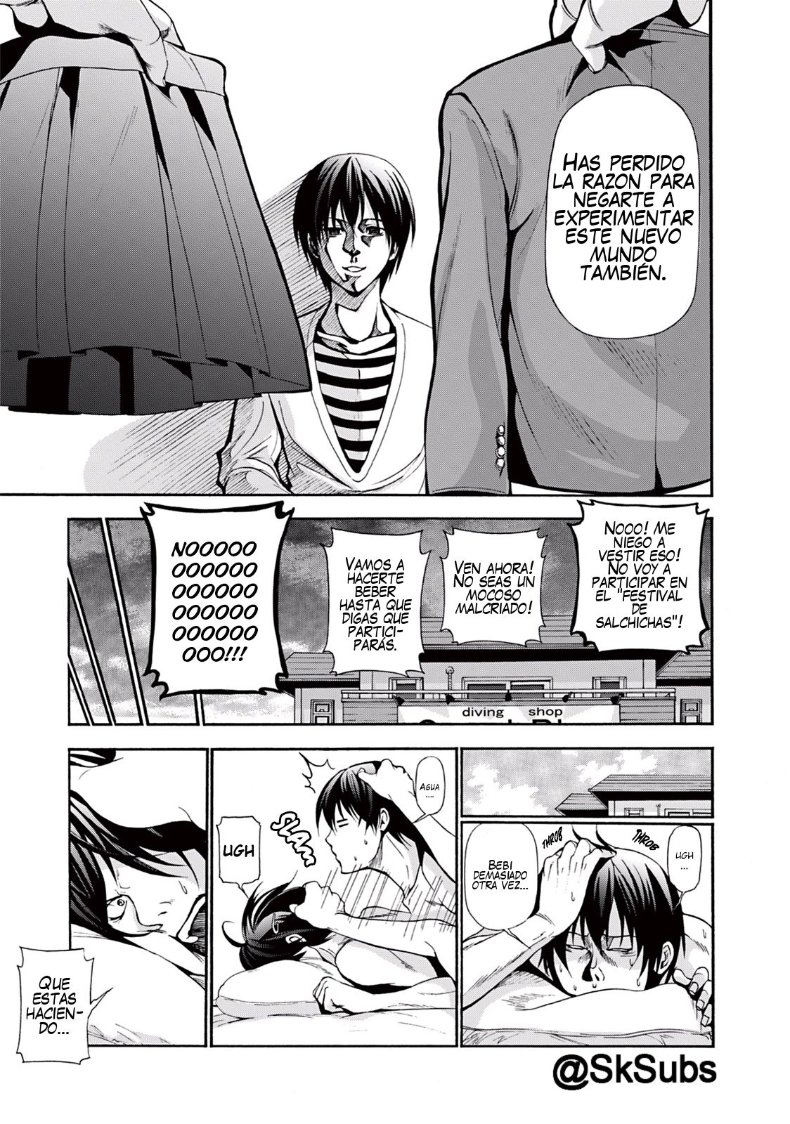 Grand Blue capítulo 5 página 40