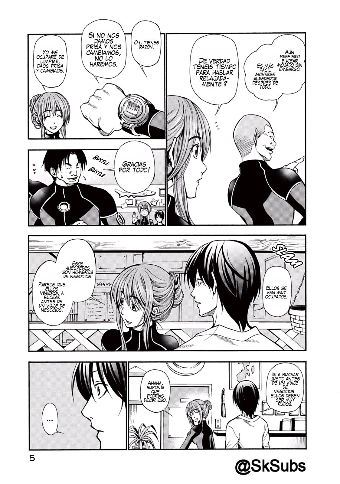 Grand Blue capítulo 5 página 5