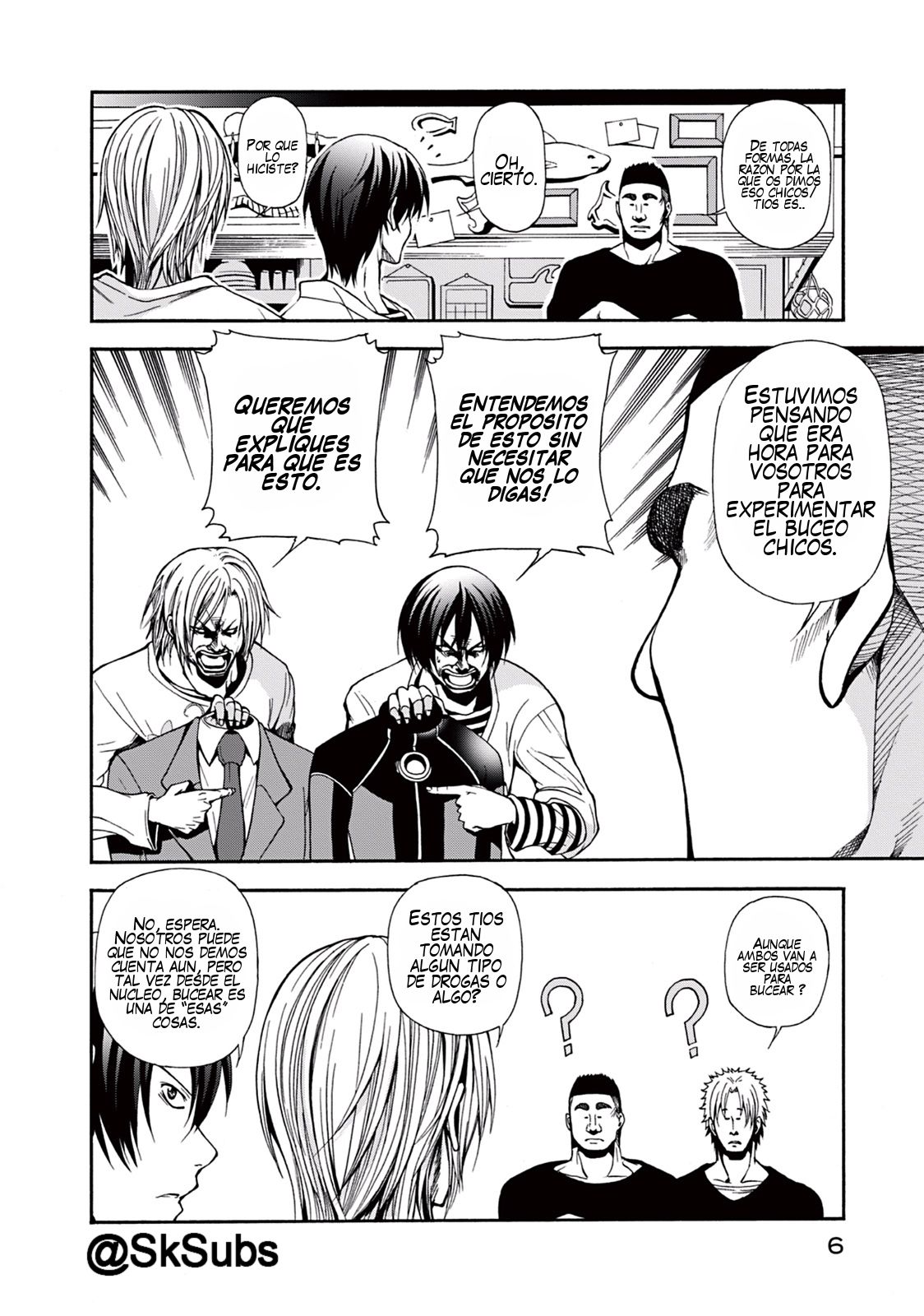 Grand Blue capítulo 5 página 6