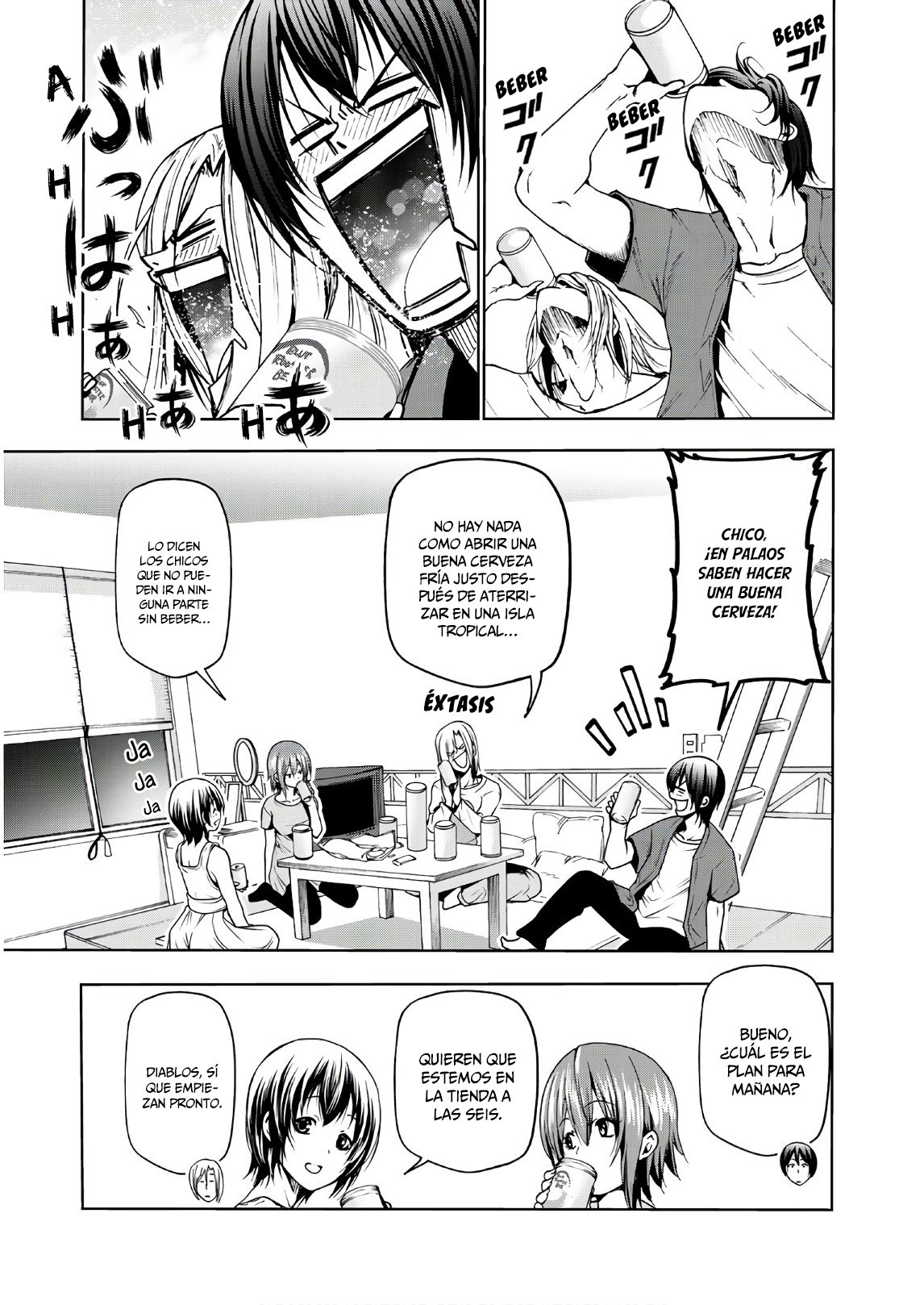 Grand Blue capítulo 50 página 37