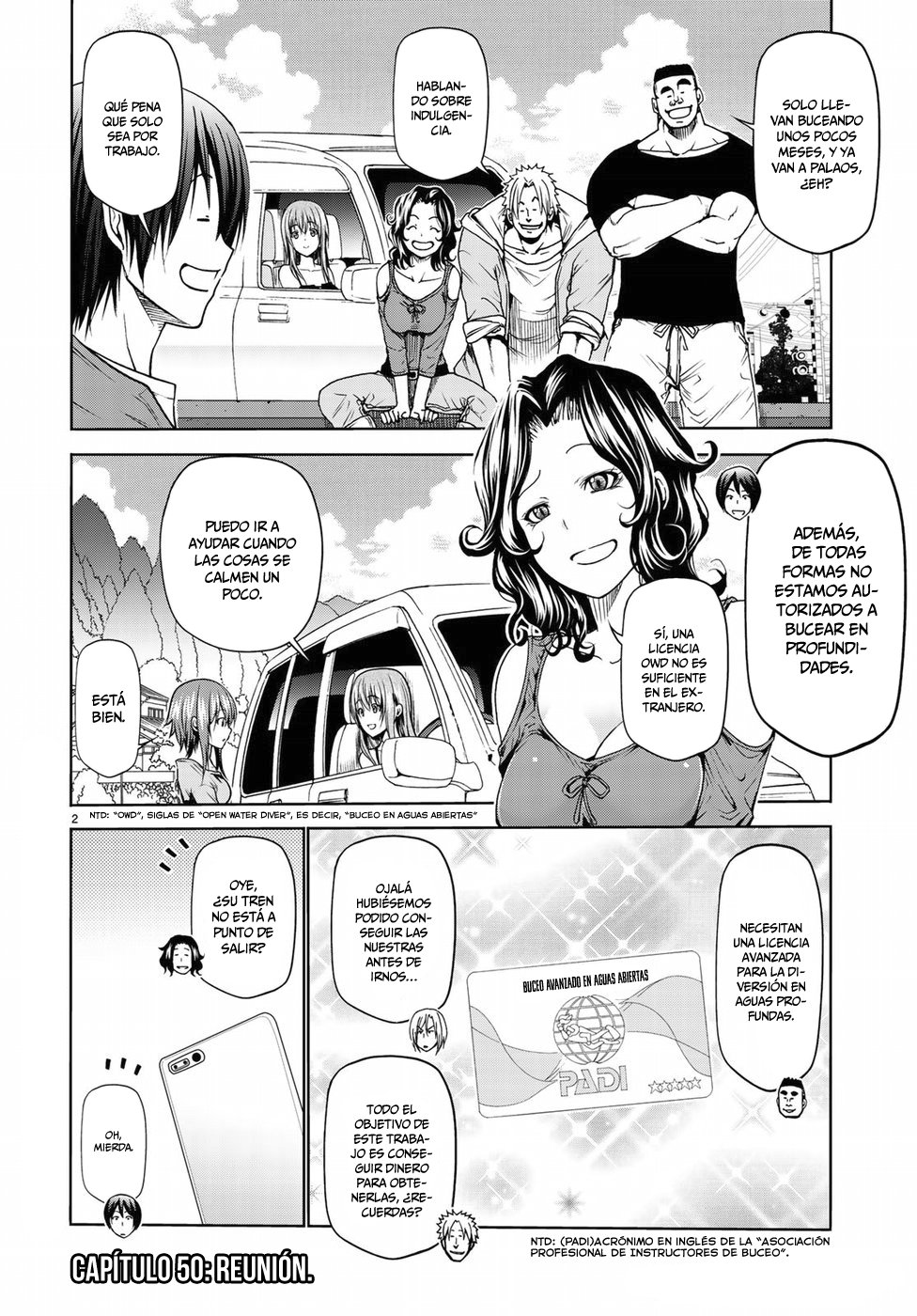 Grand Blue capítulo 50 página 5