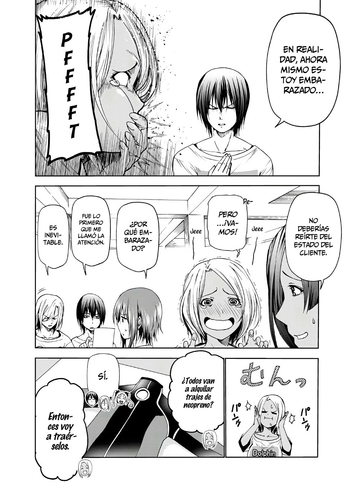 Grand Blue capítulo 51 página 14