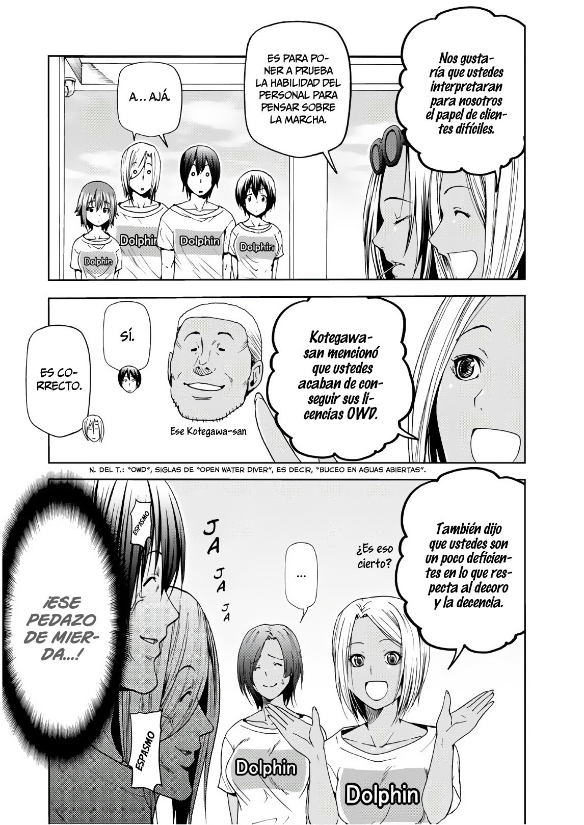 Grand Blue capítulo 51 página 7