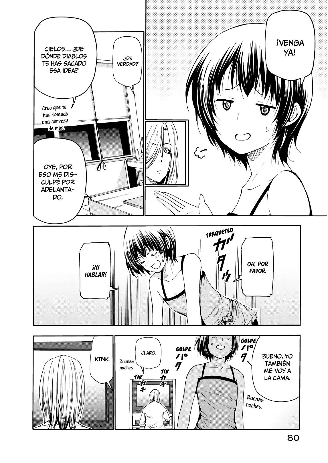 Grand Blue capítulo 52 página 3