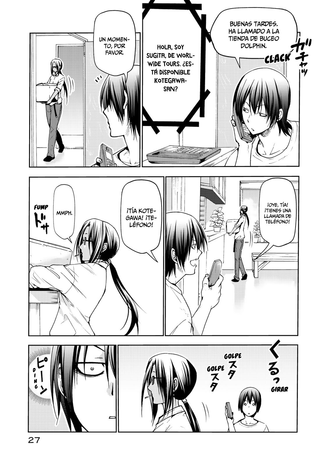 Grand Blue capítulo 54 página 27