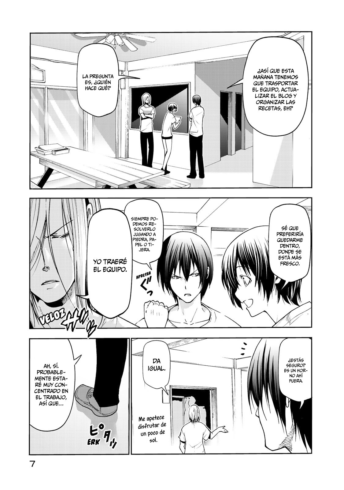 Grand Blue capítulo 54 página 7