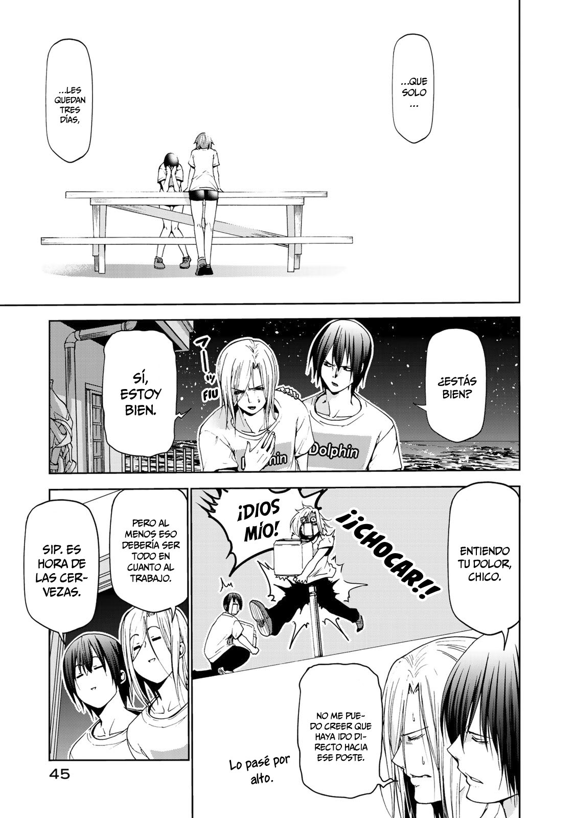 Grand Blue capítulo 55 página 16