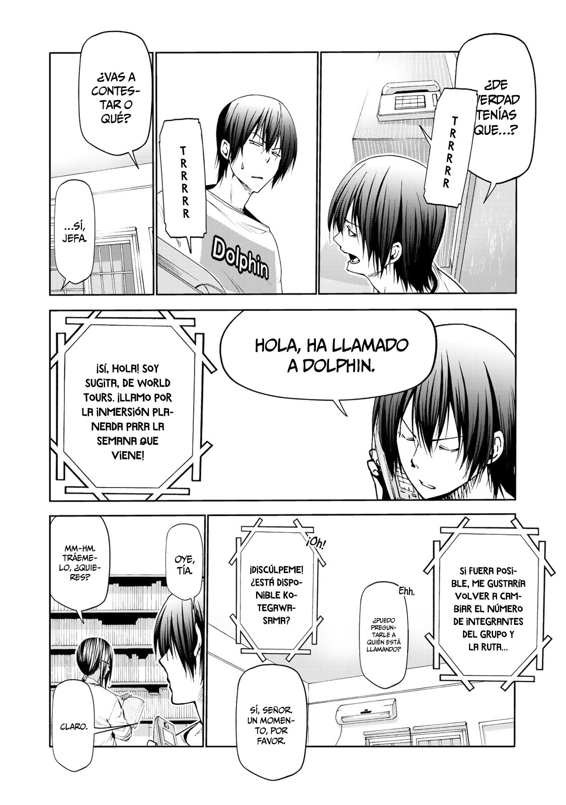 Grand Blue capítulo 57 página 3