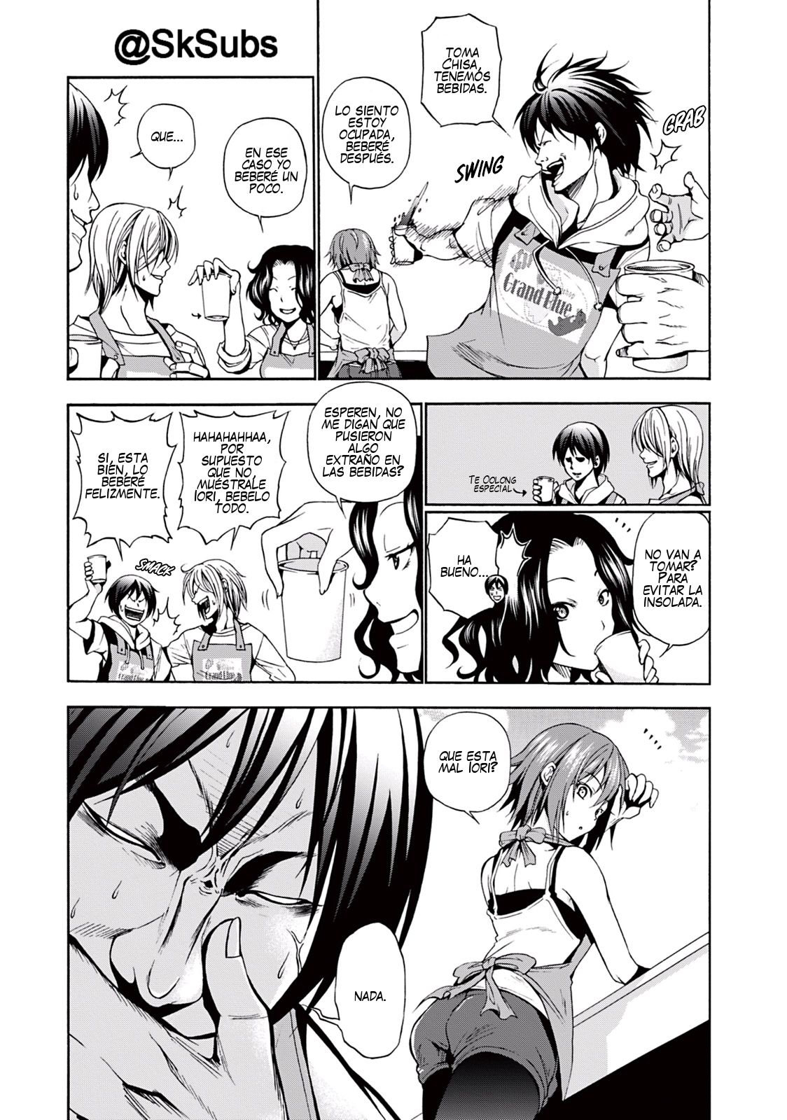 Grand Blue capítulo 6 página 14