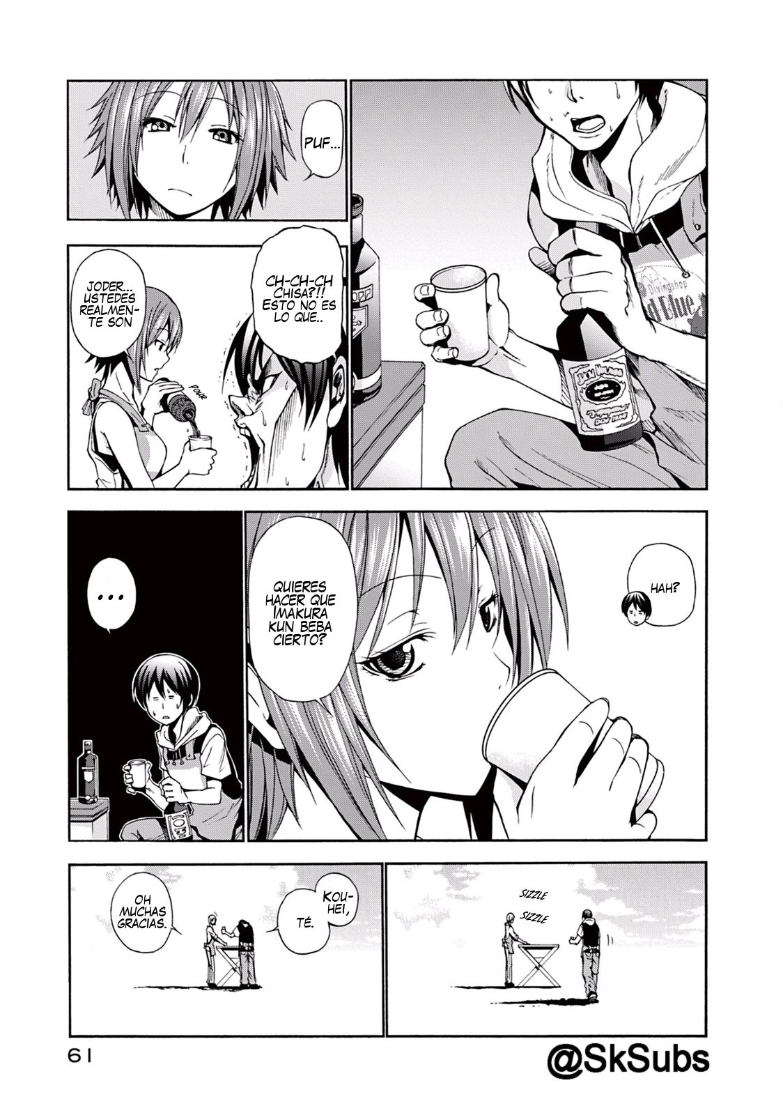 Grand Blue capítulo 6 página 16