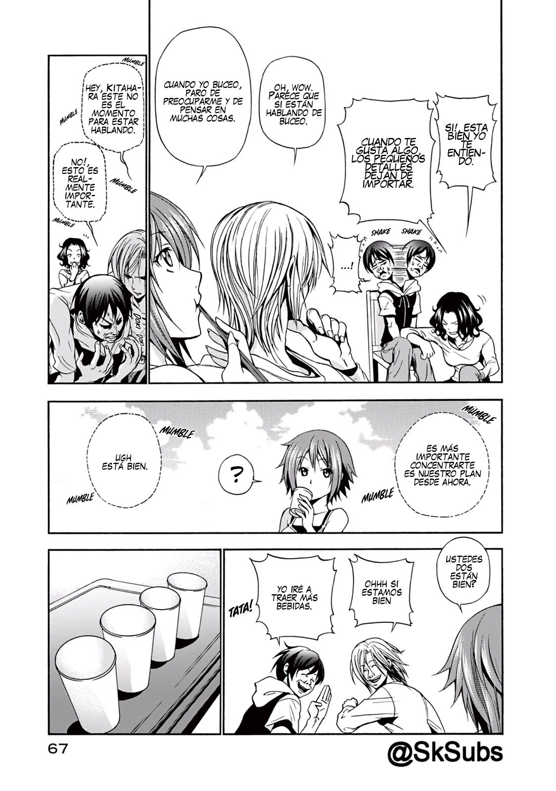 Grand Blue capítulo 6 página 22