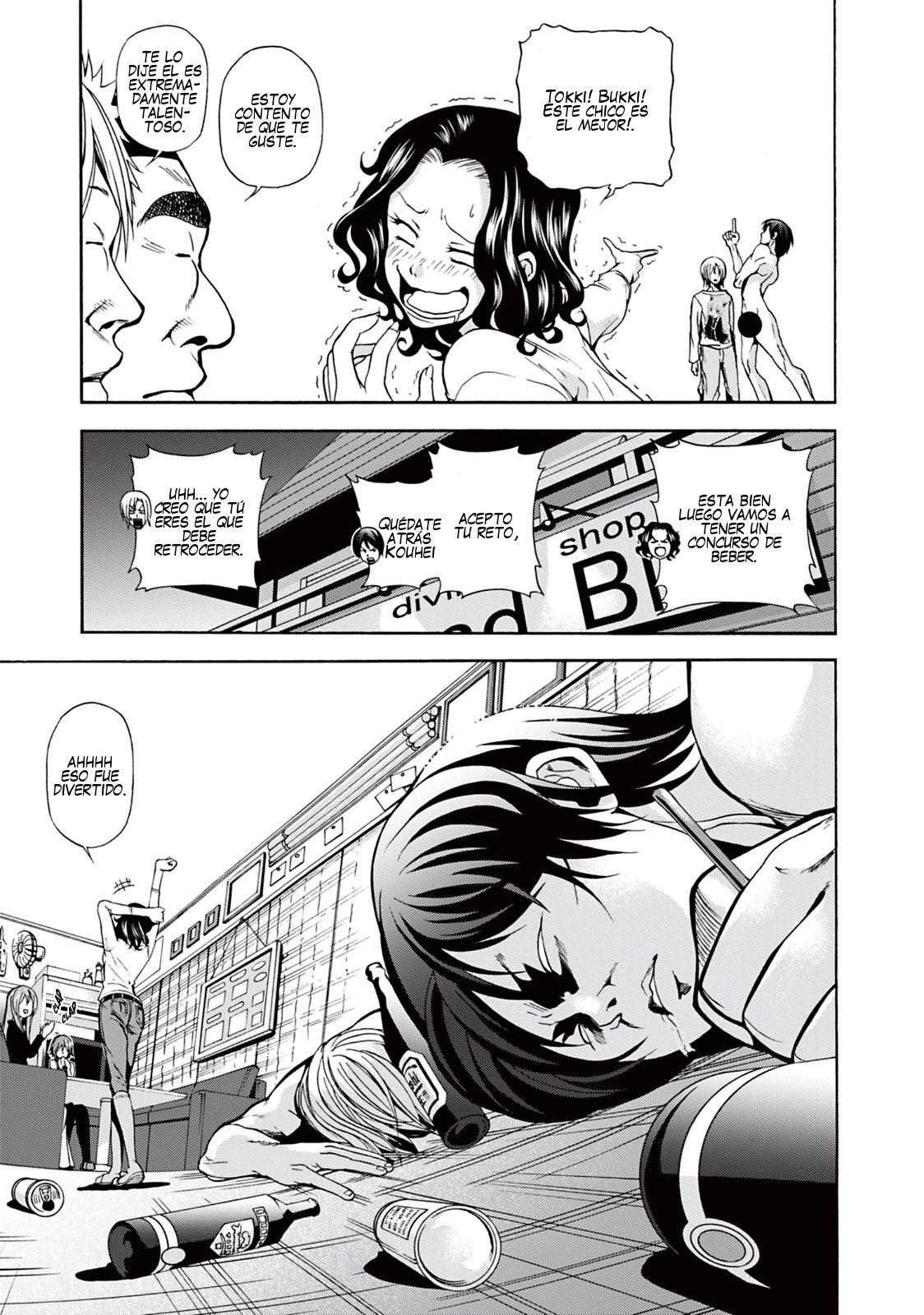 Grand Blue capítulo 6 página 34