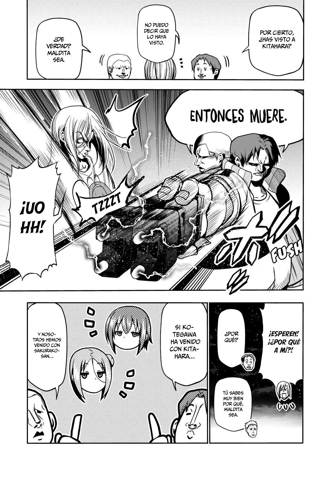 Grand Blue capítulo 67 página 18