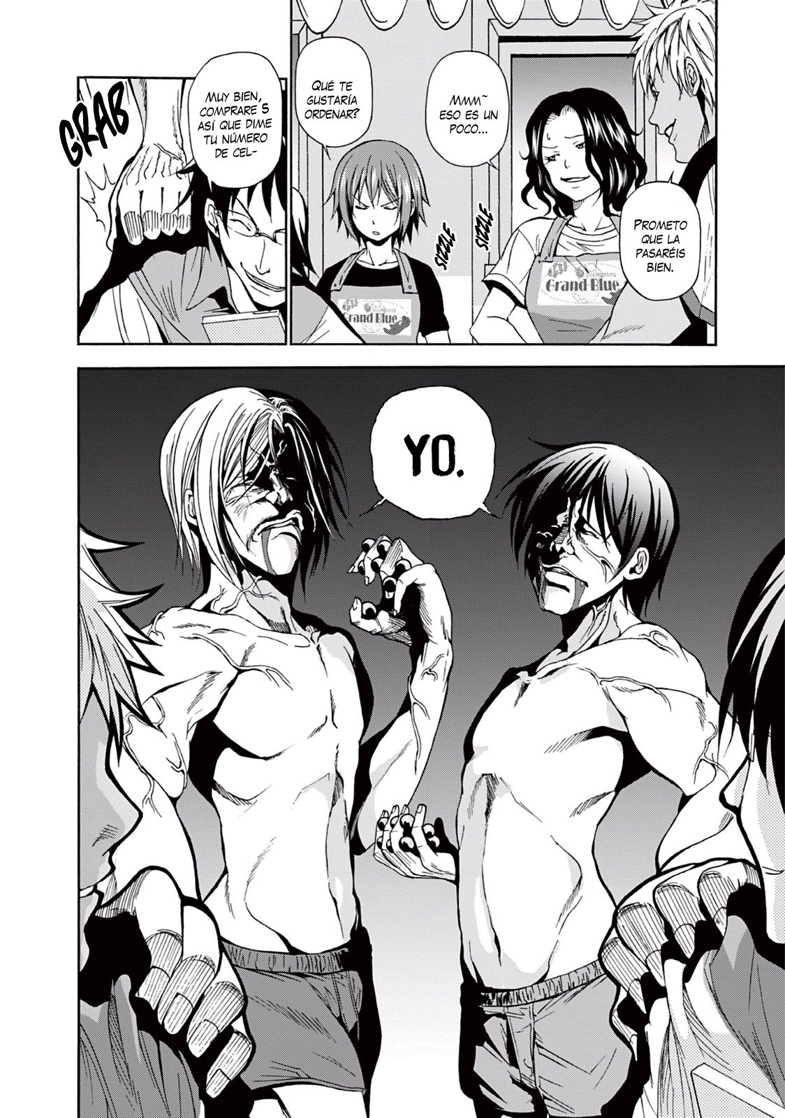 Grand Blue capítulo 7 página 20