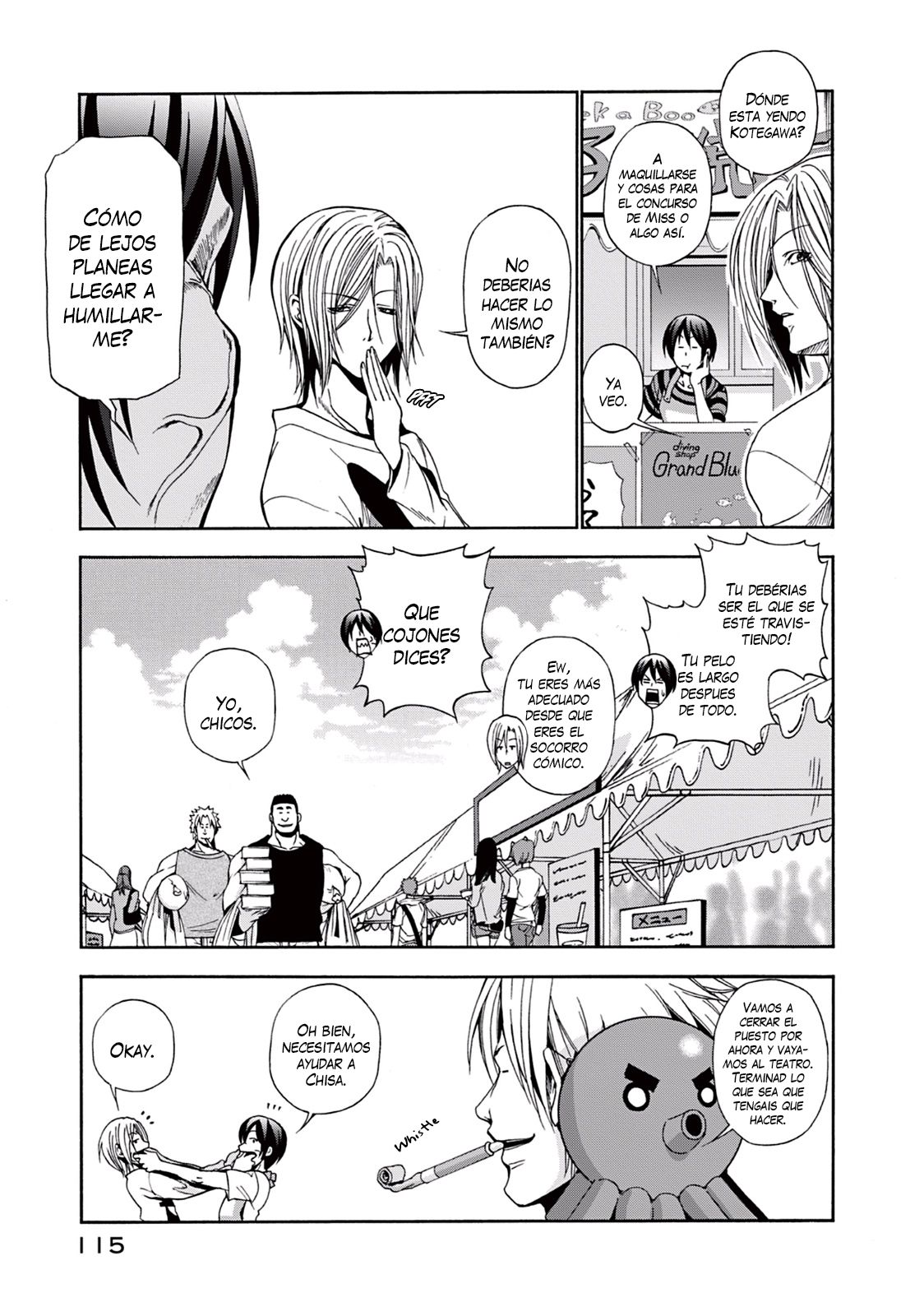 Grand Blue capítulo 7 página 27
