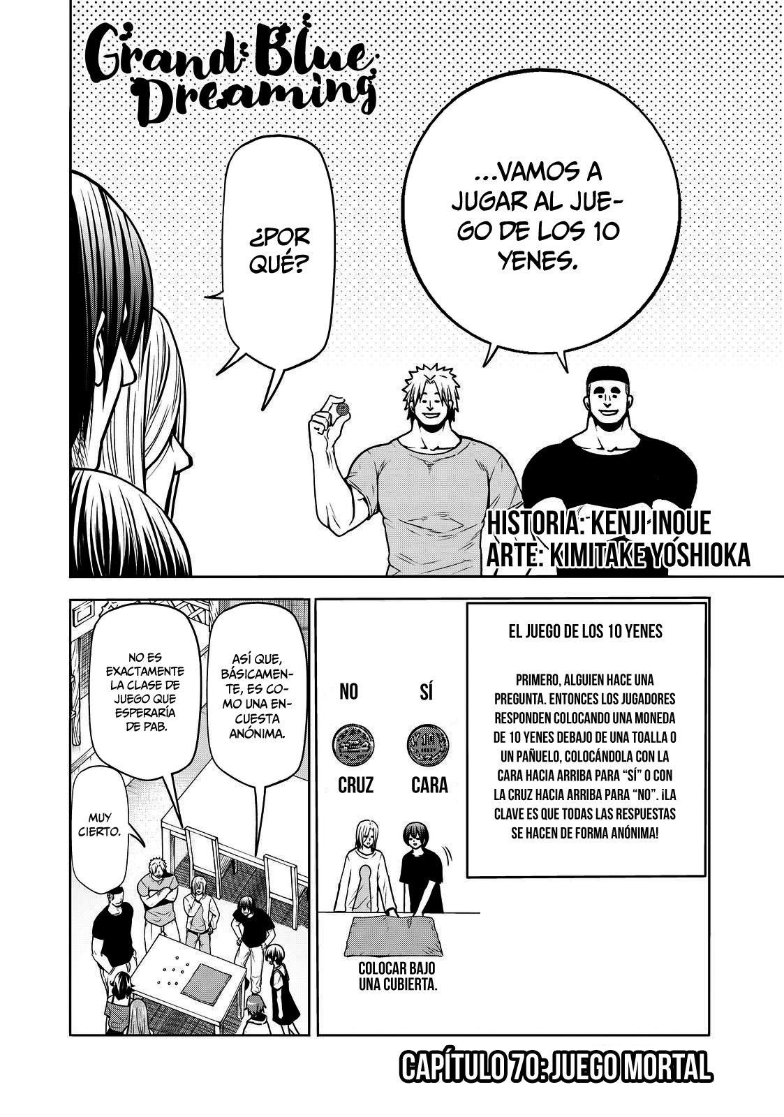 Grand Blue capítulo 70 página 3