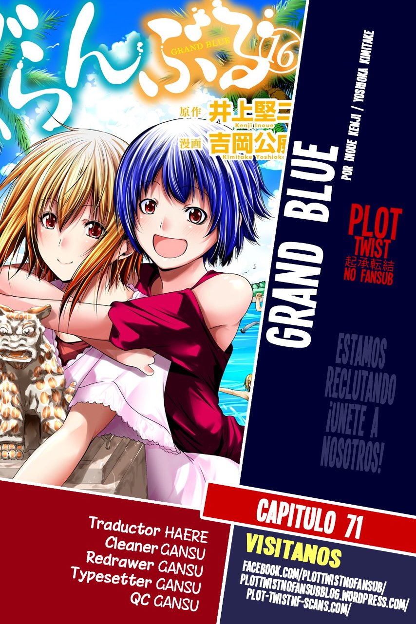 Grand Blue capítulo 71 página 1