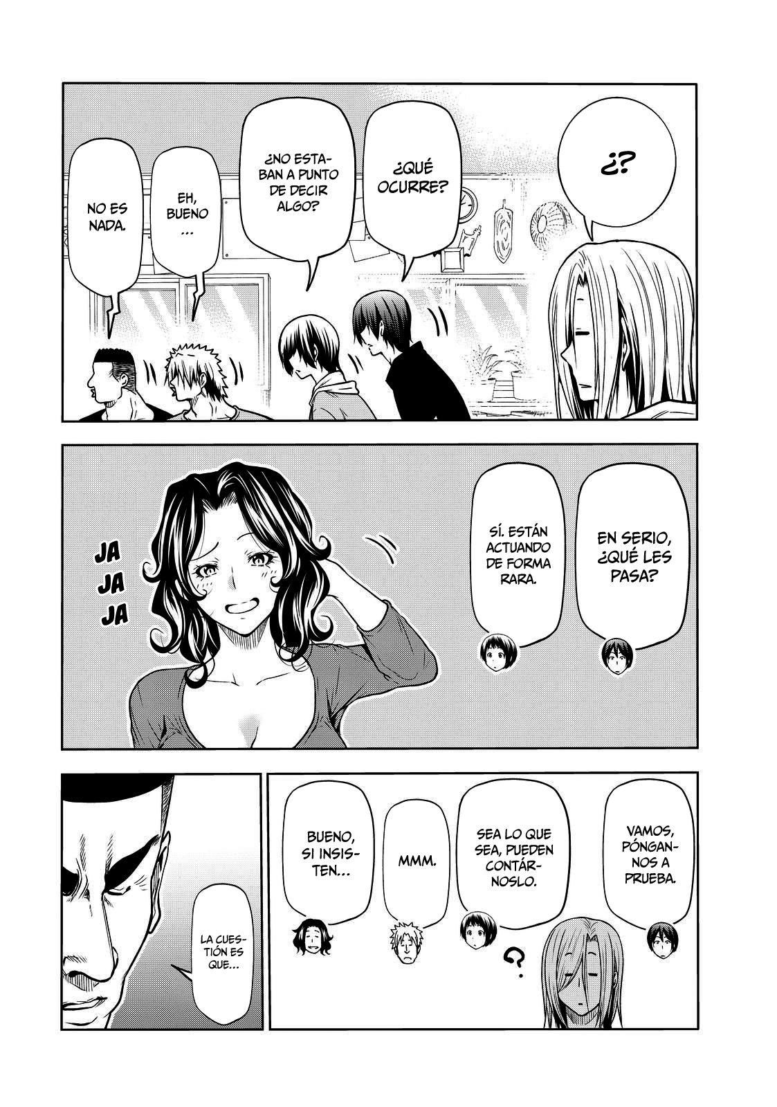 Grand Blue capítulo 72 página 3