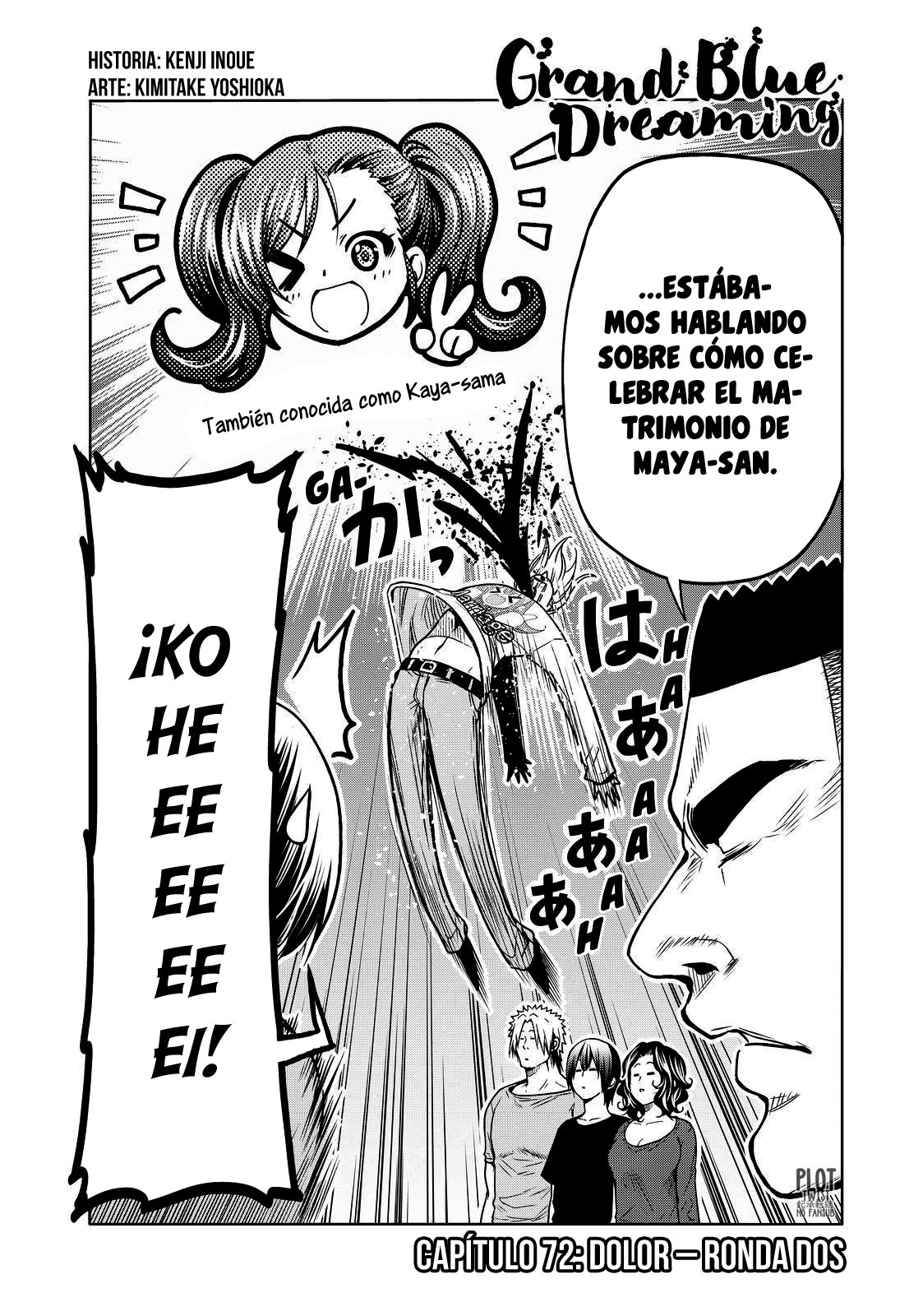 Grand Blue capítulo 72 página 4
