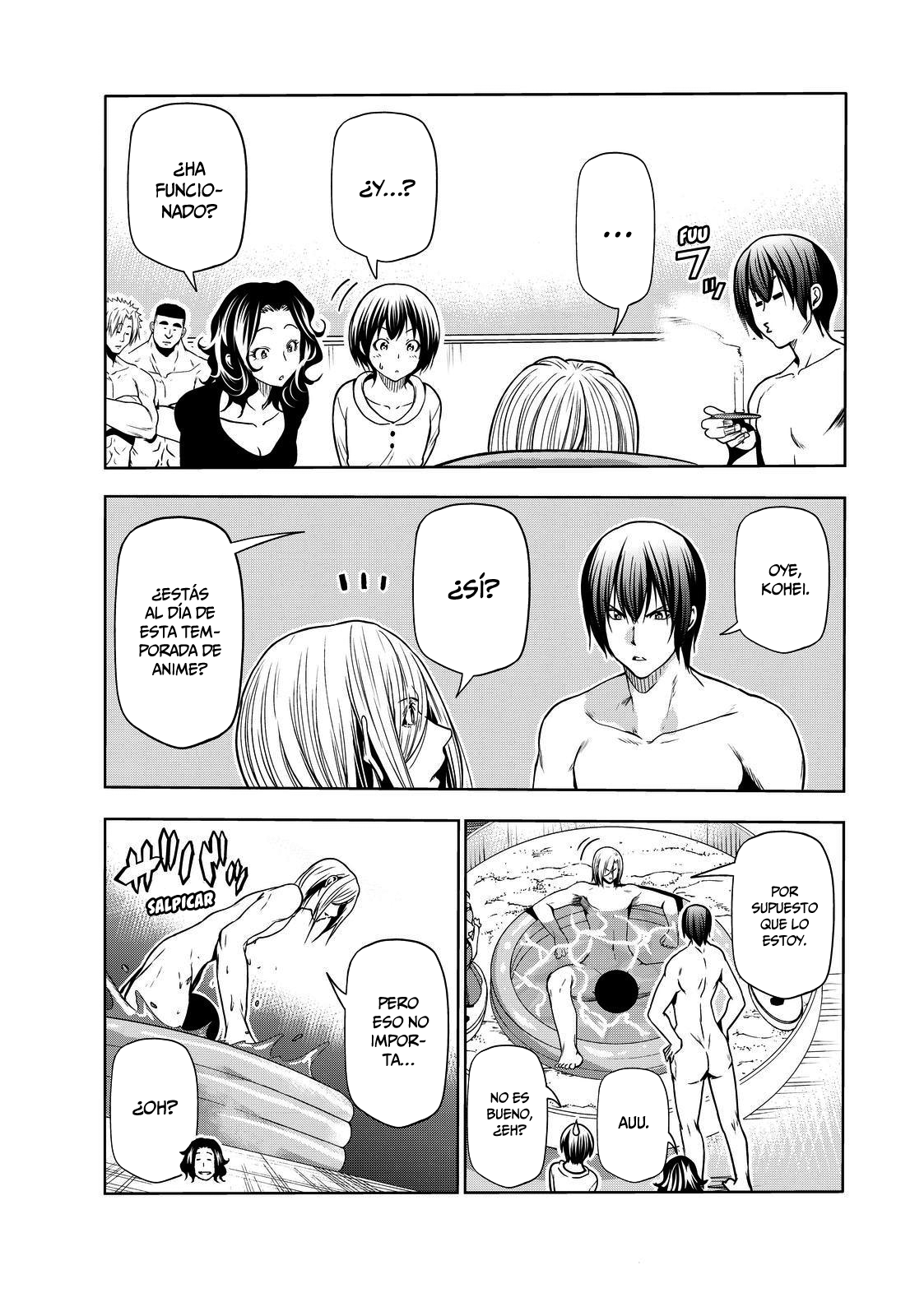 Grand Blue capítulo 73 página 38