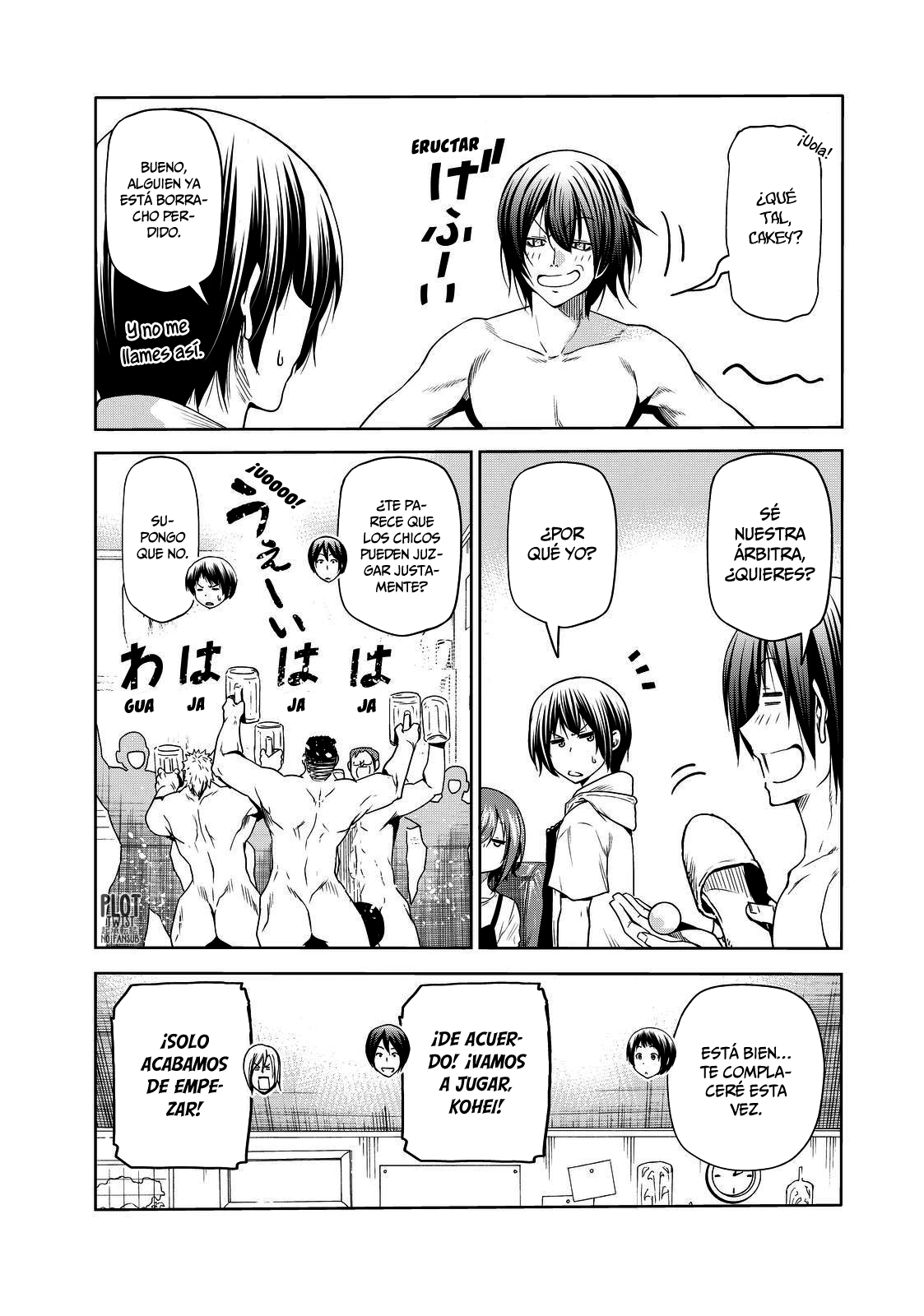 Grand Blue capítulo 74.5 página 4