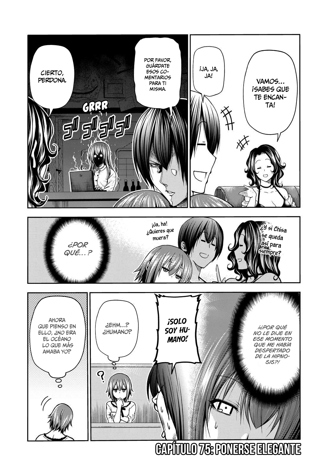Grand Blue capítulo 75 página 3