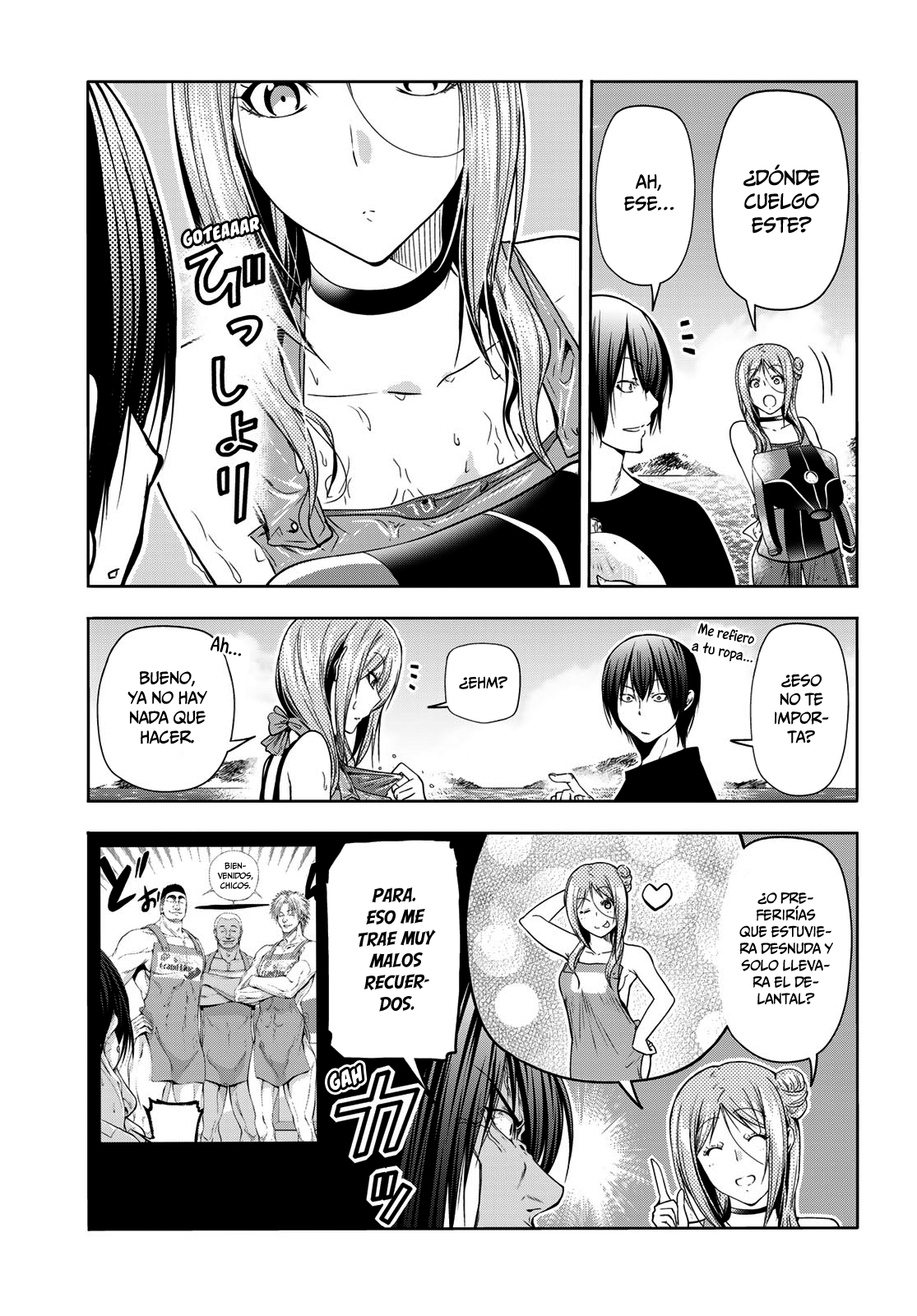 Grand Blue capítulo 77 página 8