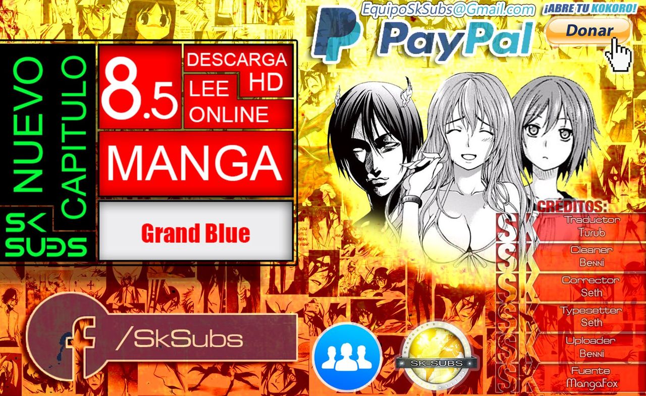 Grand Blue capítulo 8.5 página 1