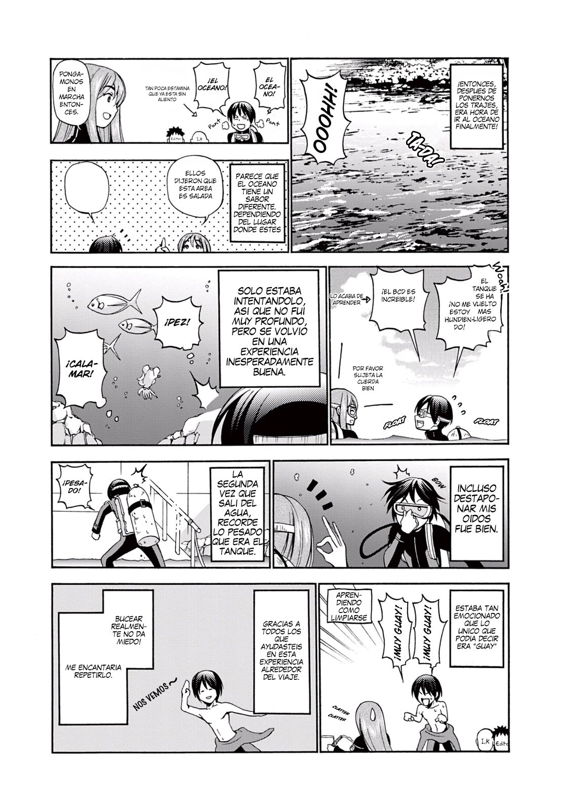 Grand Blue capítulo 8.5 página 18