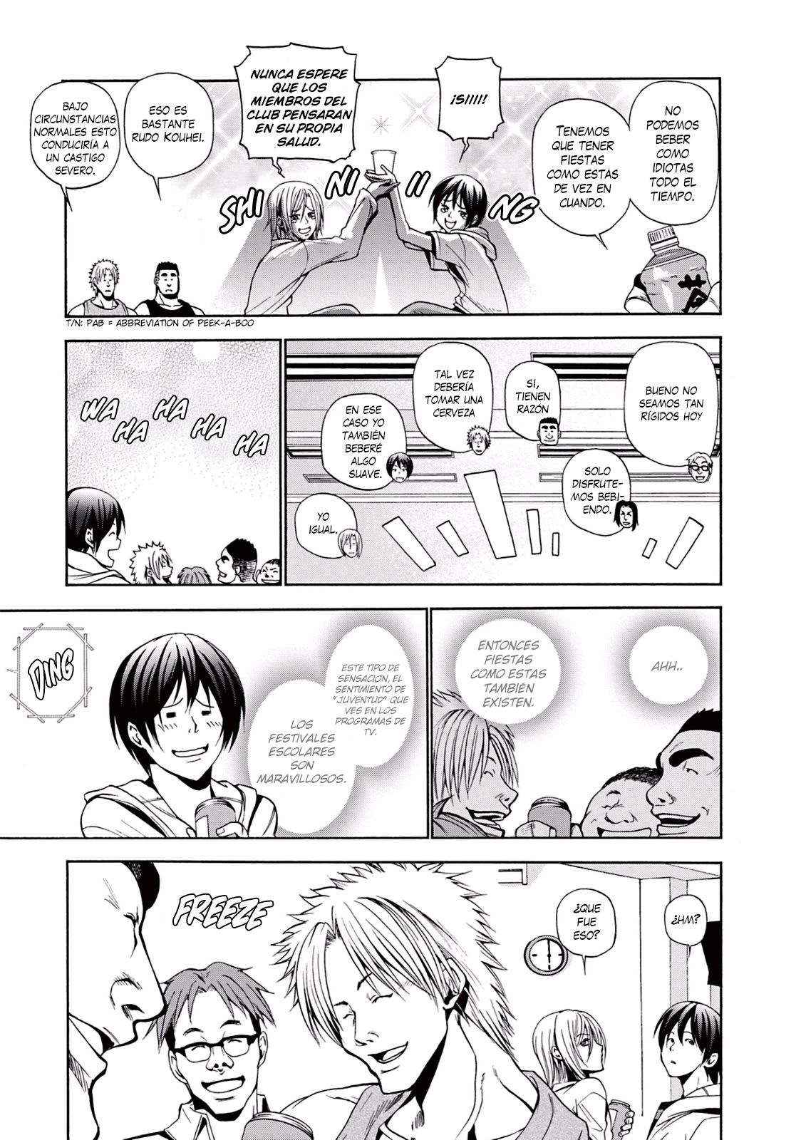 Grand Blue capítulo 8 página 8