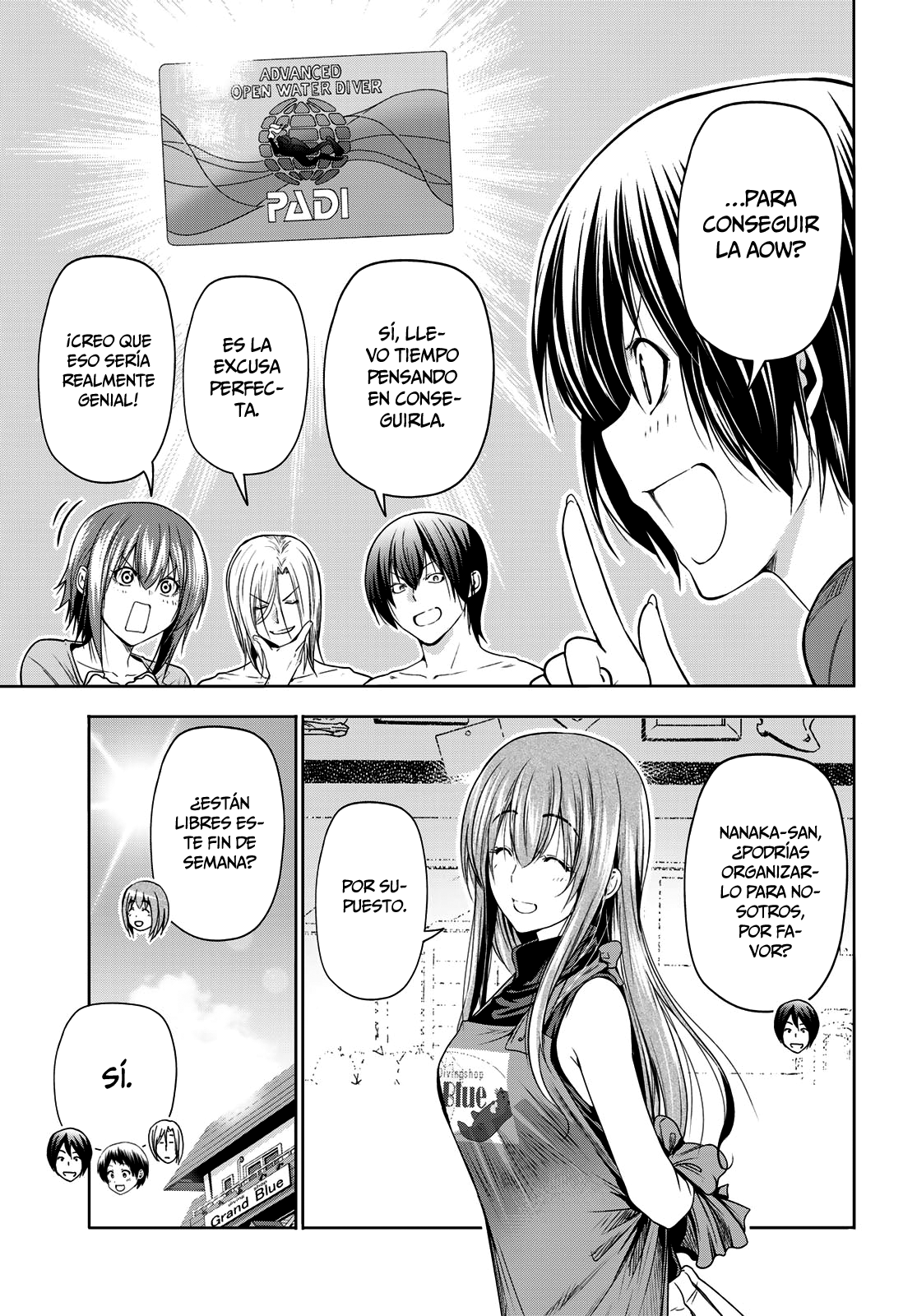 Grand Blue capítulo 80 página 11