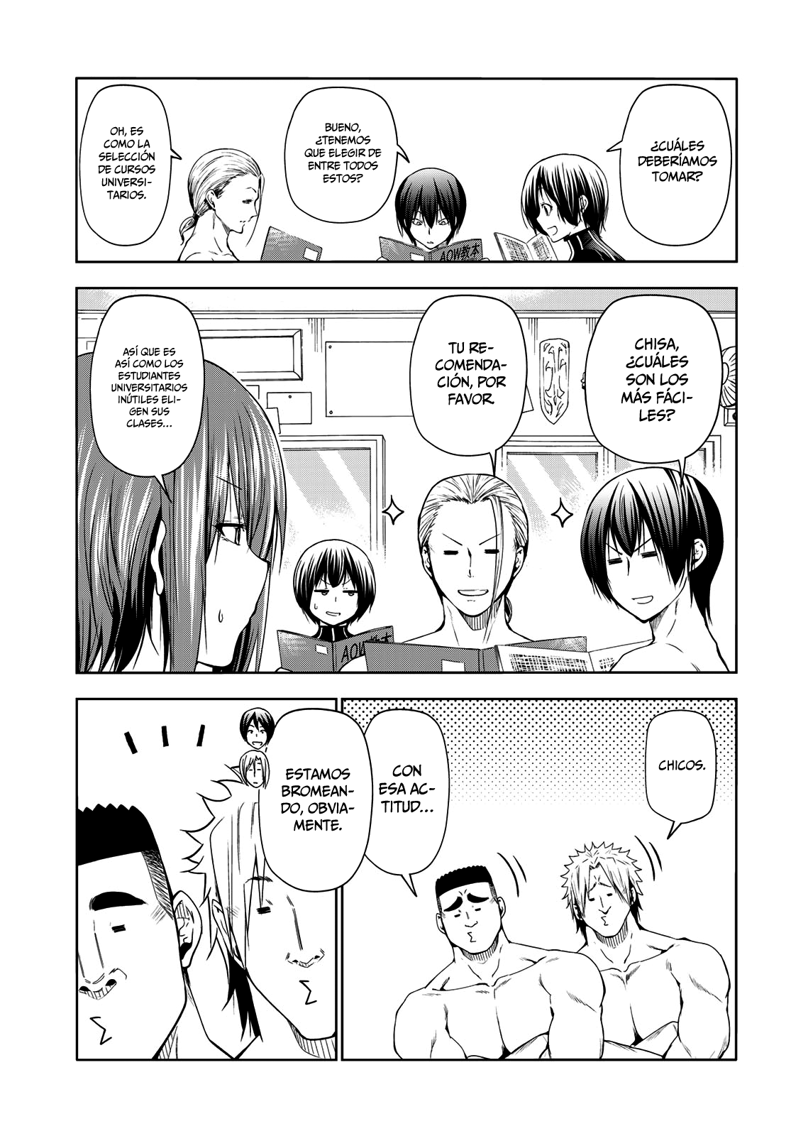 Grand Blue capítulo 80 página 15