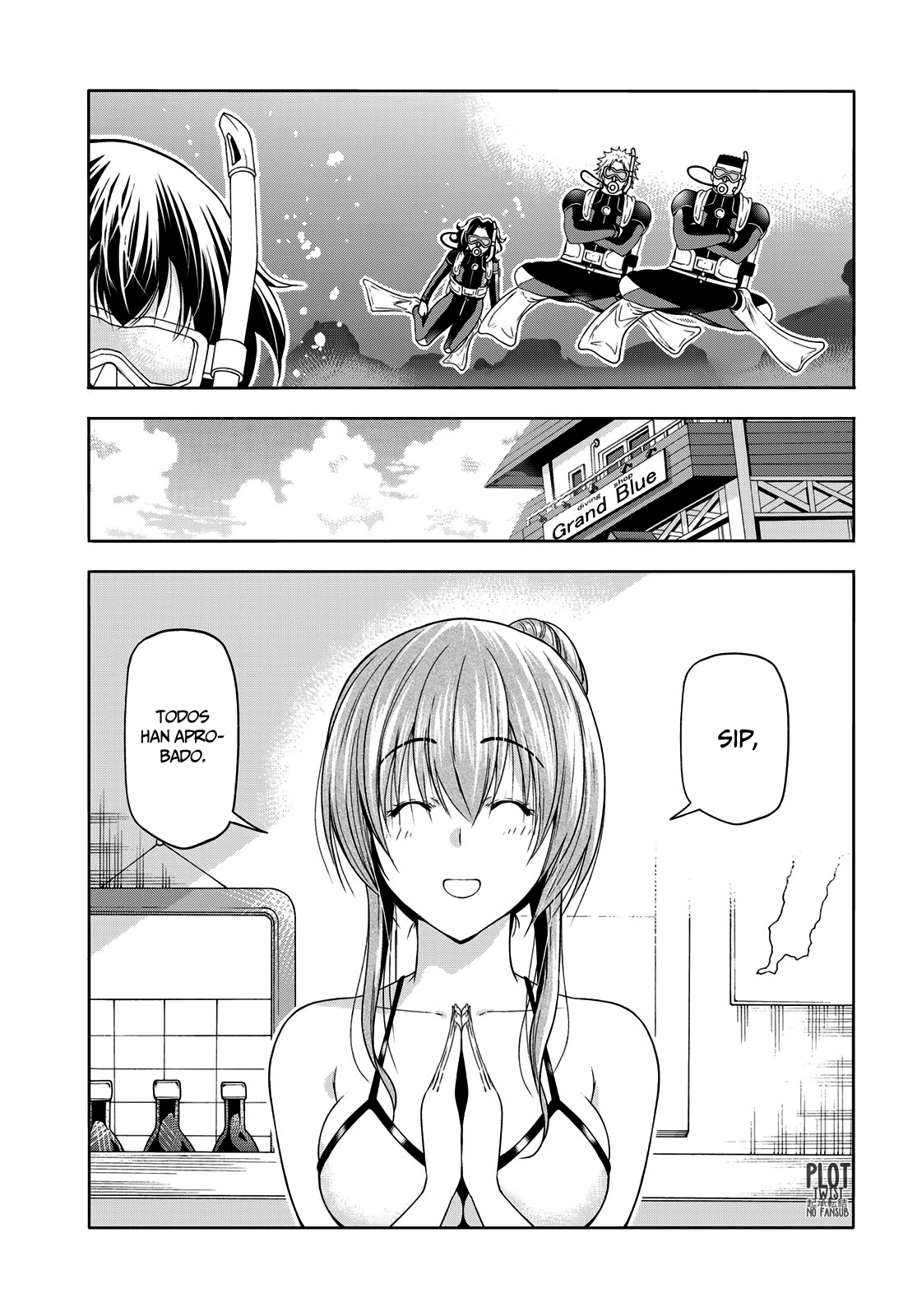 Grand Blue capítulo 80 página 19