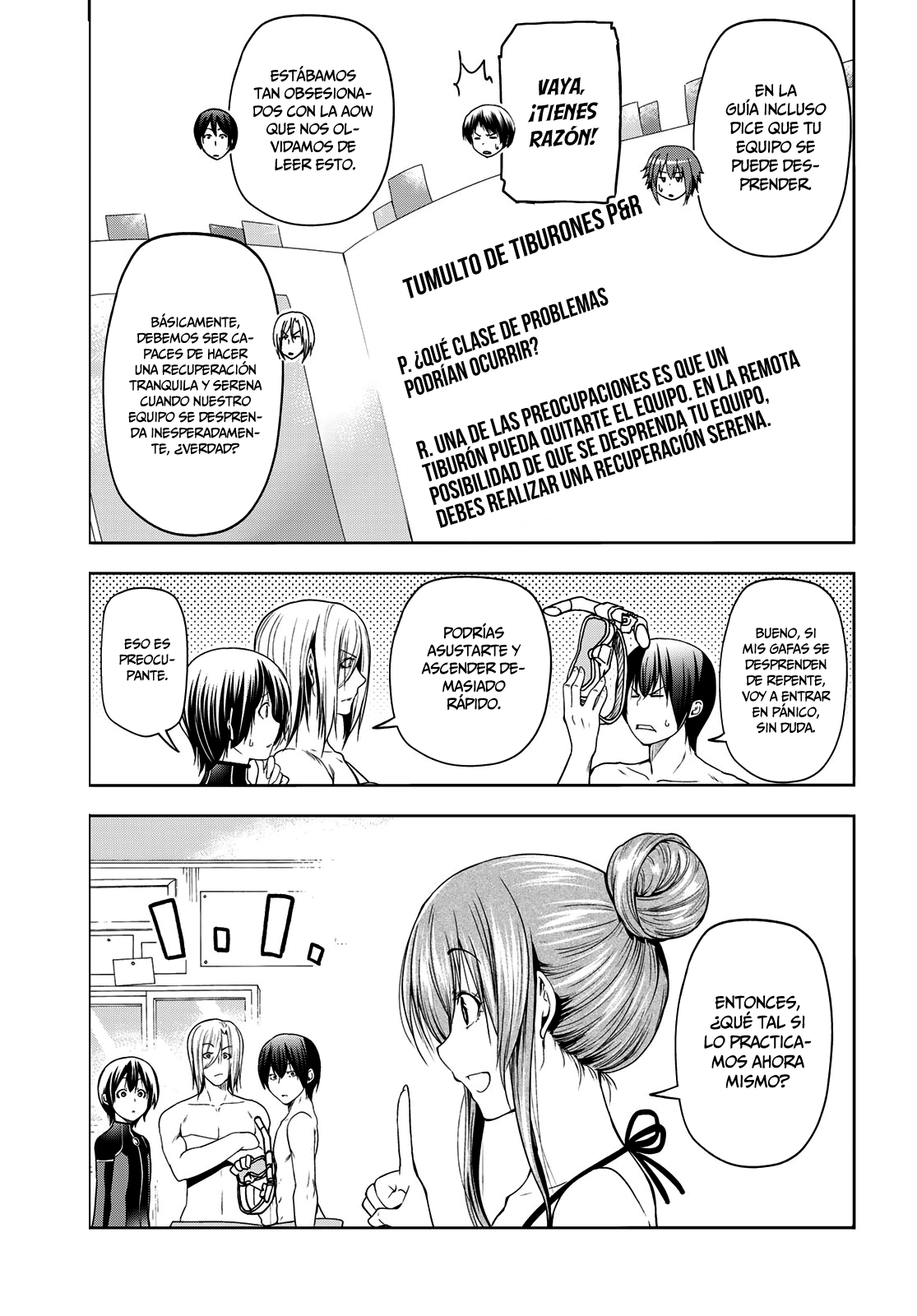 Grand Blue capítulo 80 página 23