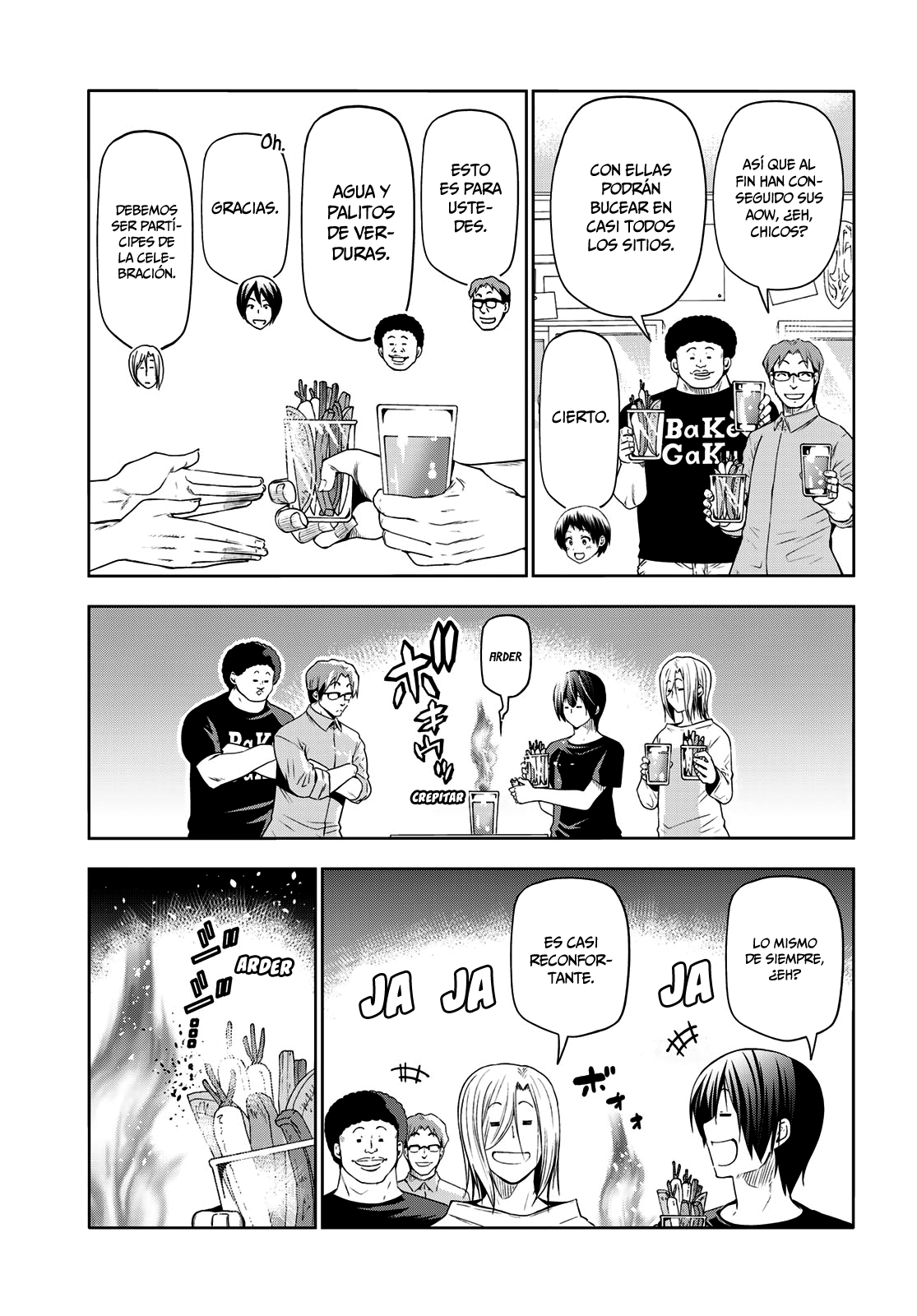 Grand Blue capítulo 80 página 35
