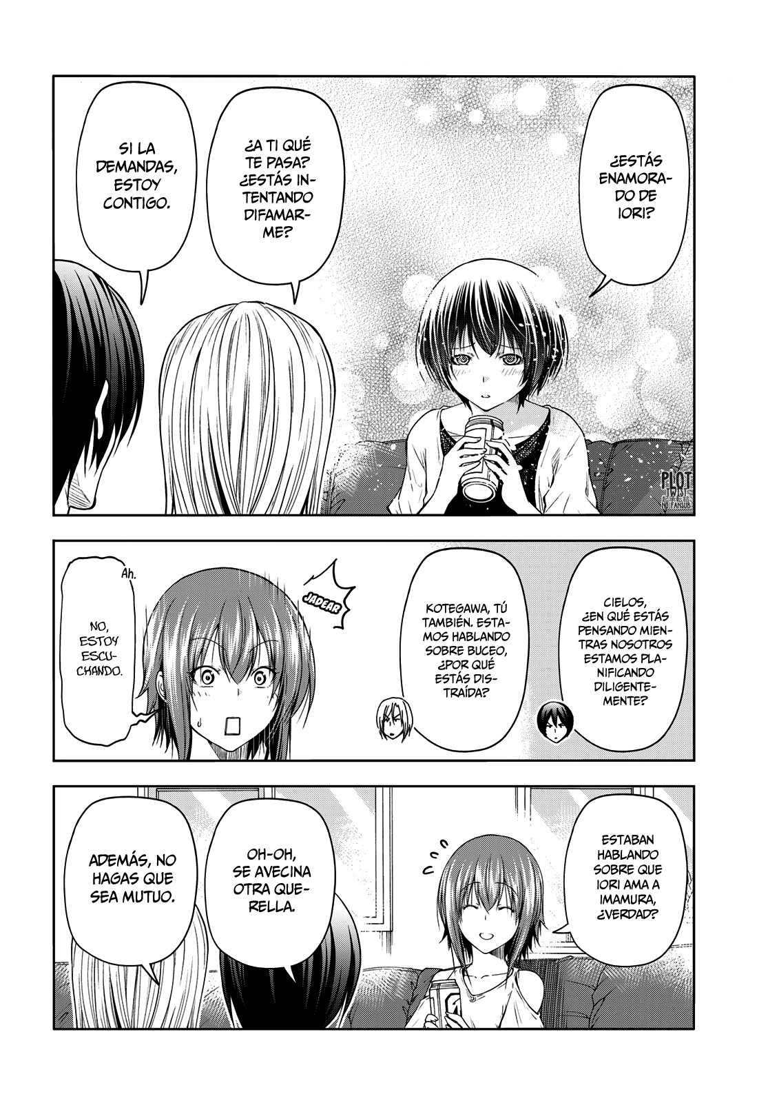 Grand Blue capítulo 80 página 4