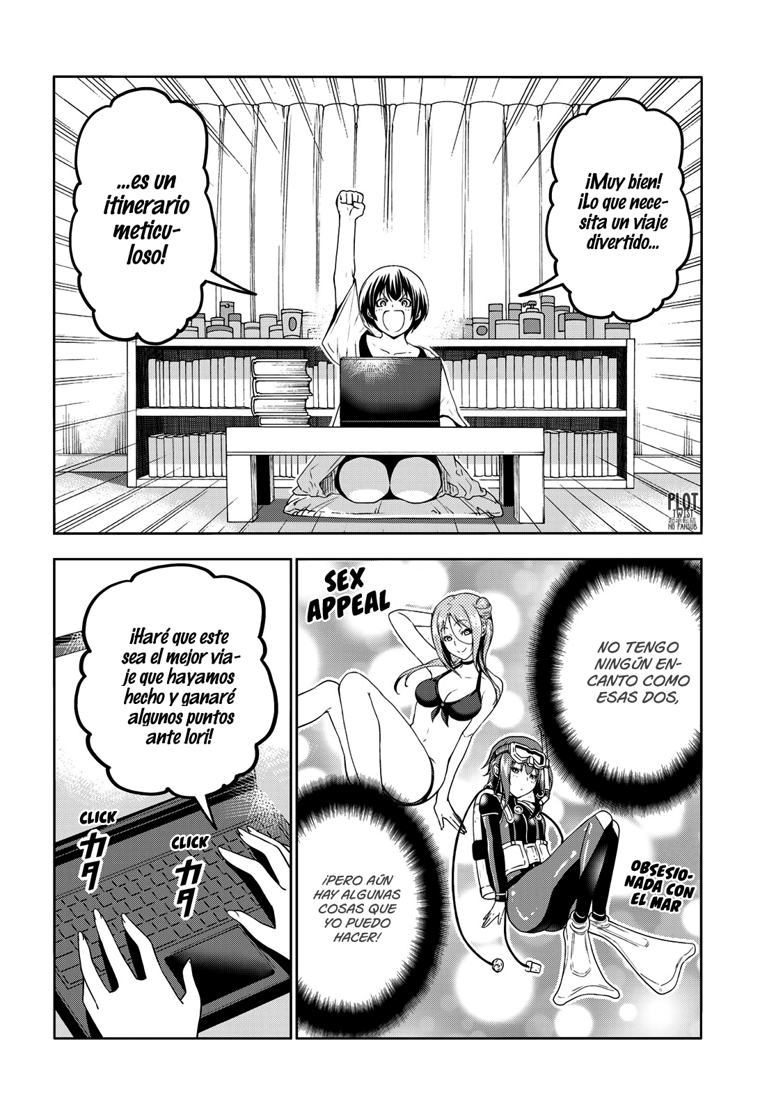 Grand Blue capítulo 80 página 8