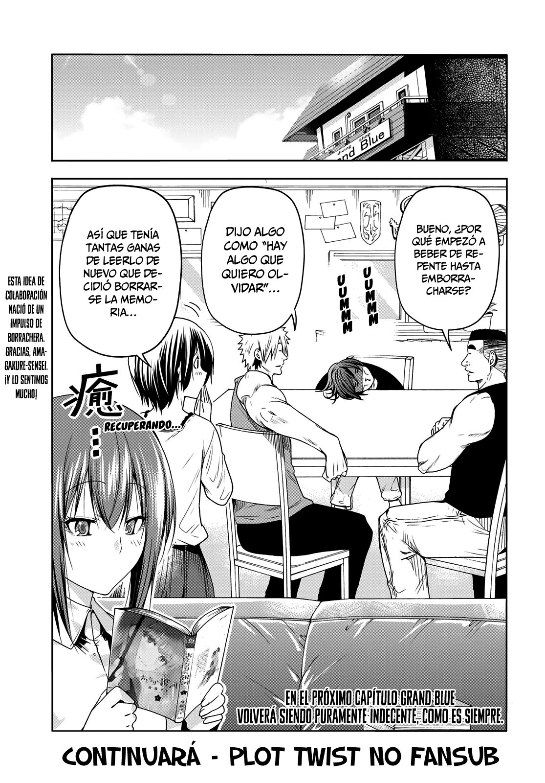 Grand Blue capítulo 83.5 página 40