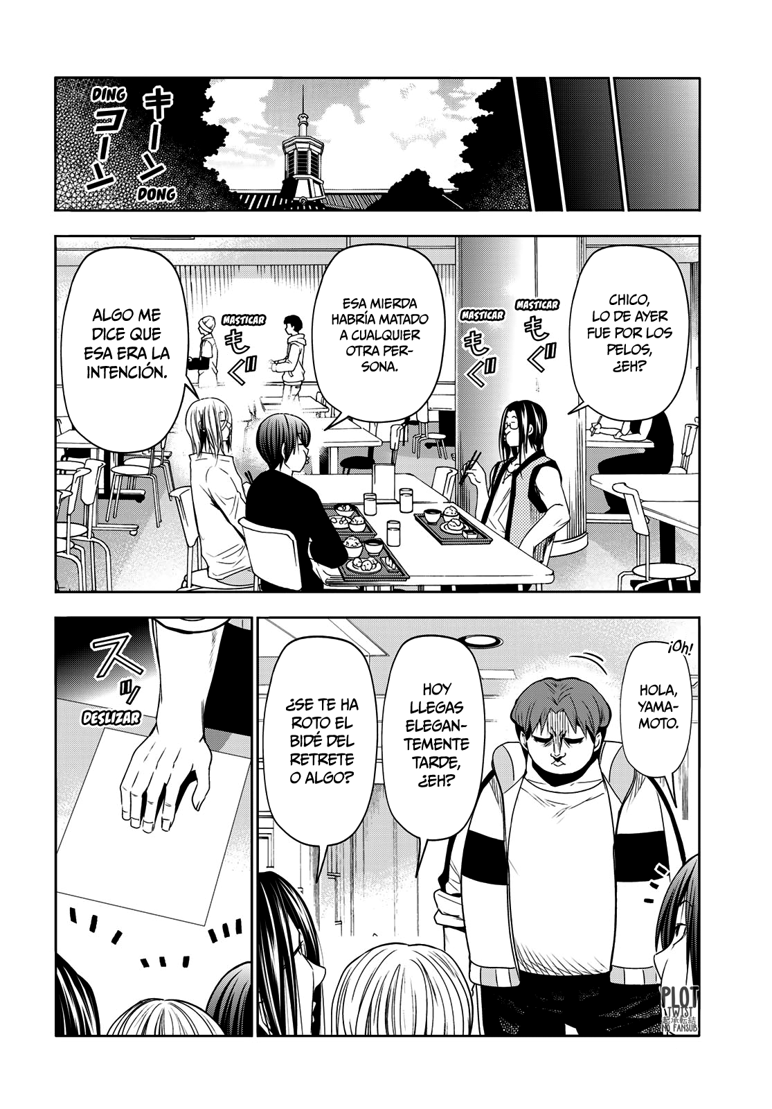 Grand Blue capítulo 85 página 4