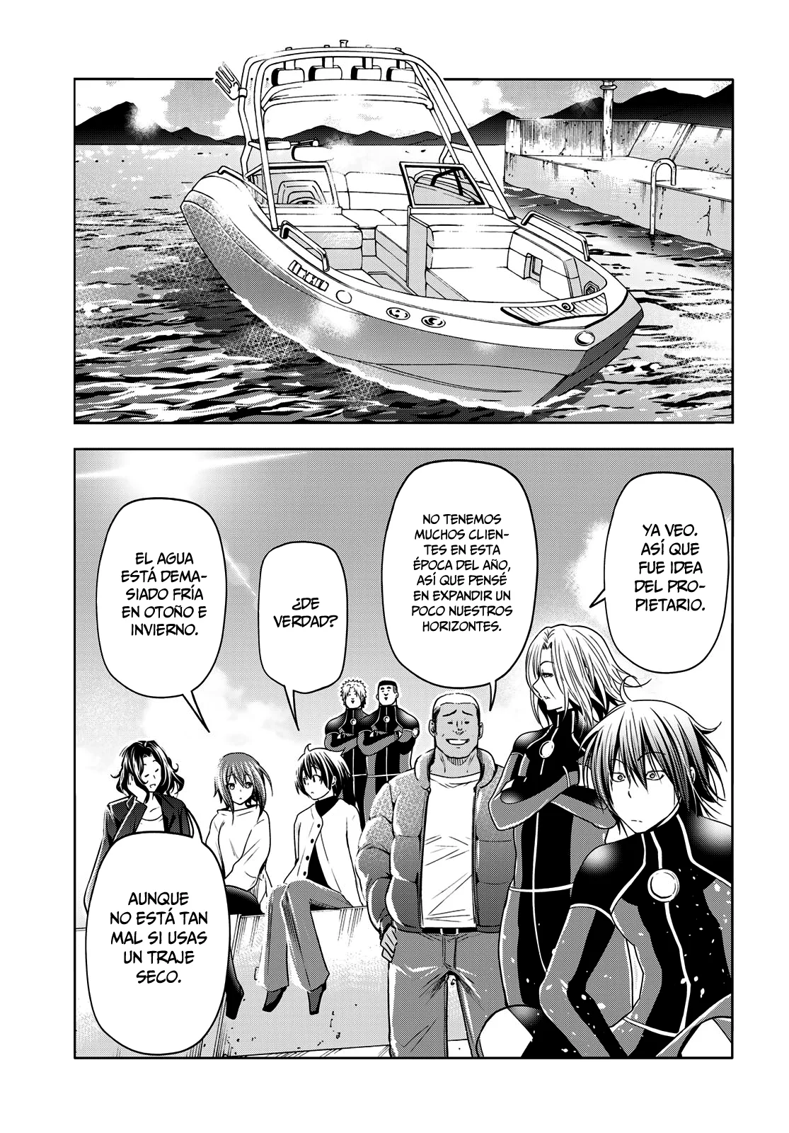Grand Blue capítulo 87 página 6