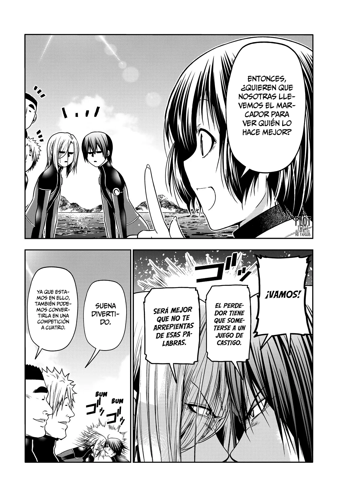 Grand Blue capítulo 87 página 9