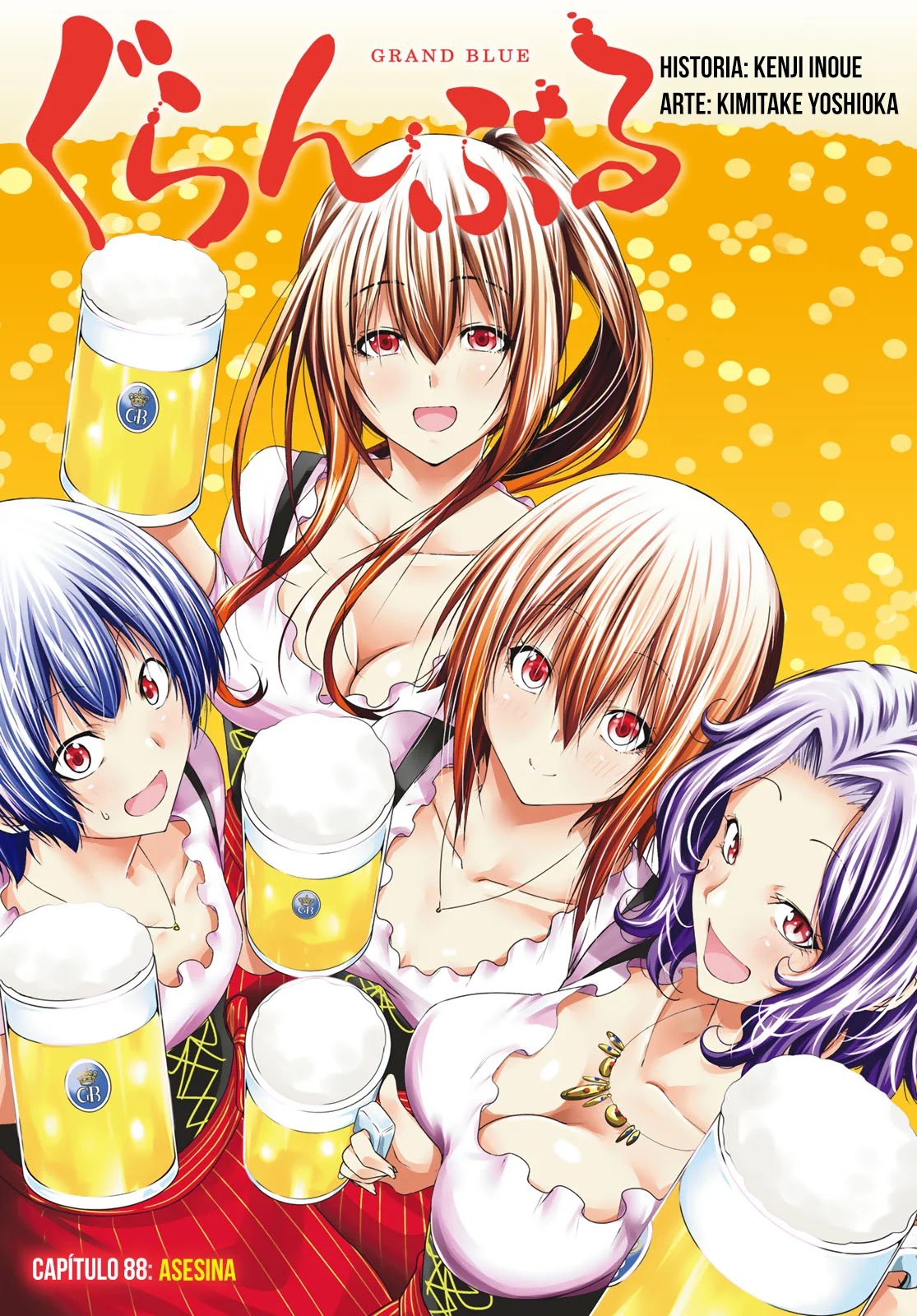 Grand Blue capítulo 88 página 4